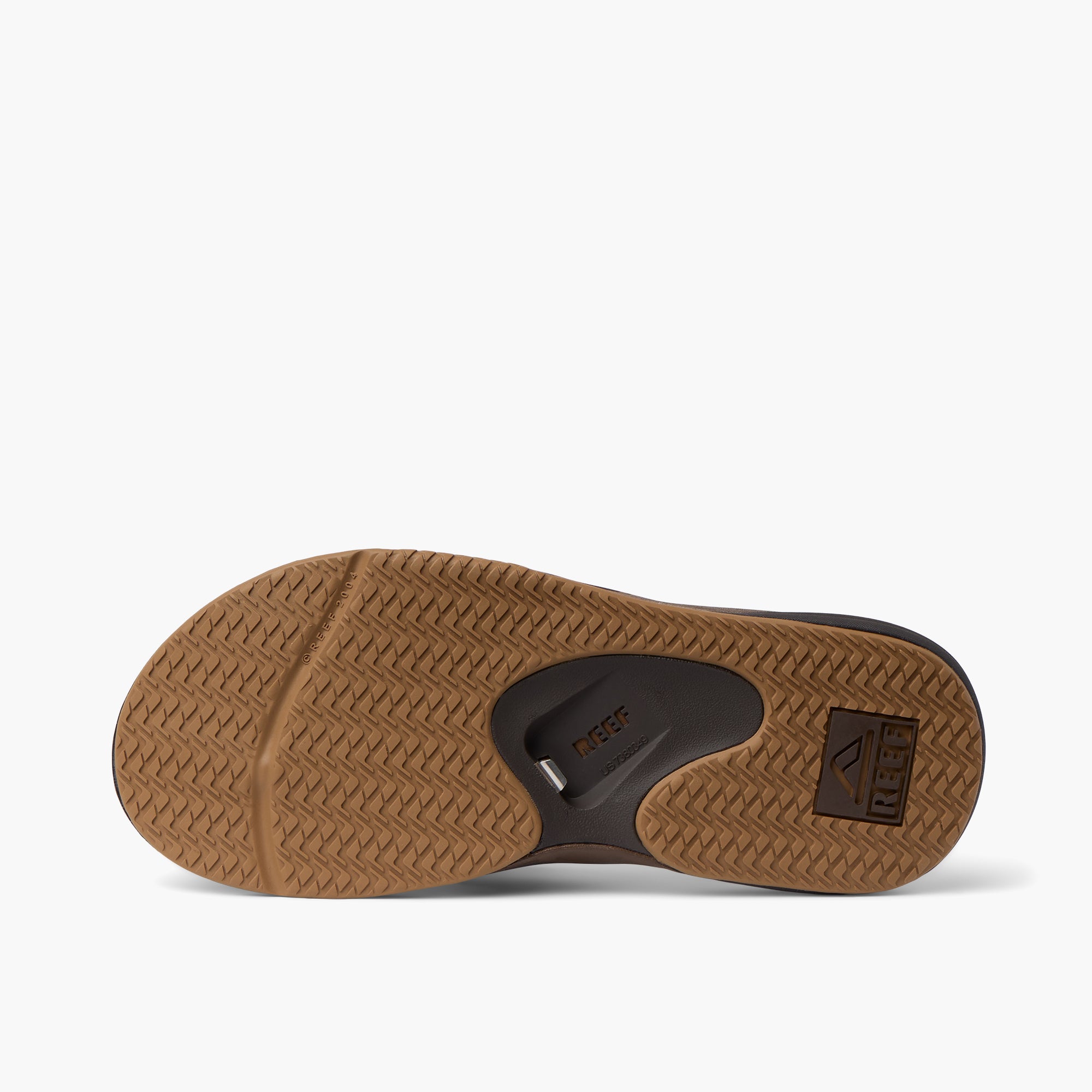Reef Men's Cushion Fanning  In Dark Brown M