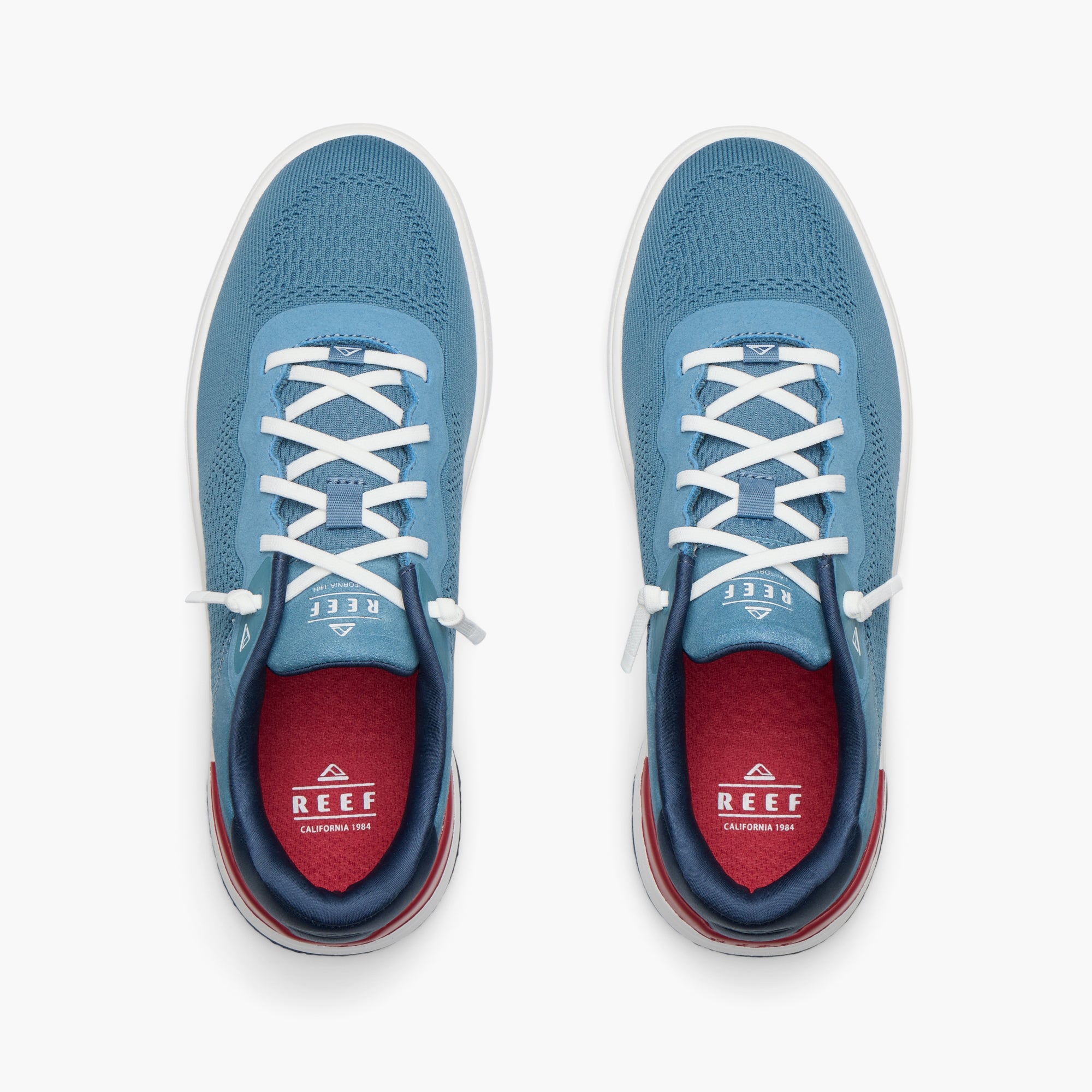 Reef Men's Shoreline Del Mar  In Navy/White/Red M