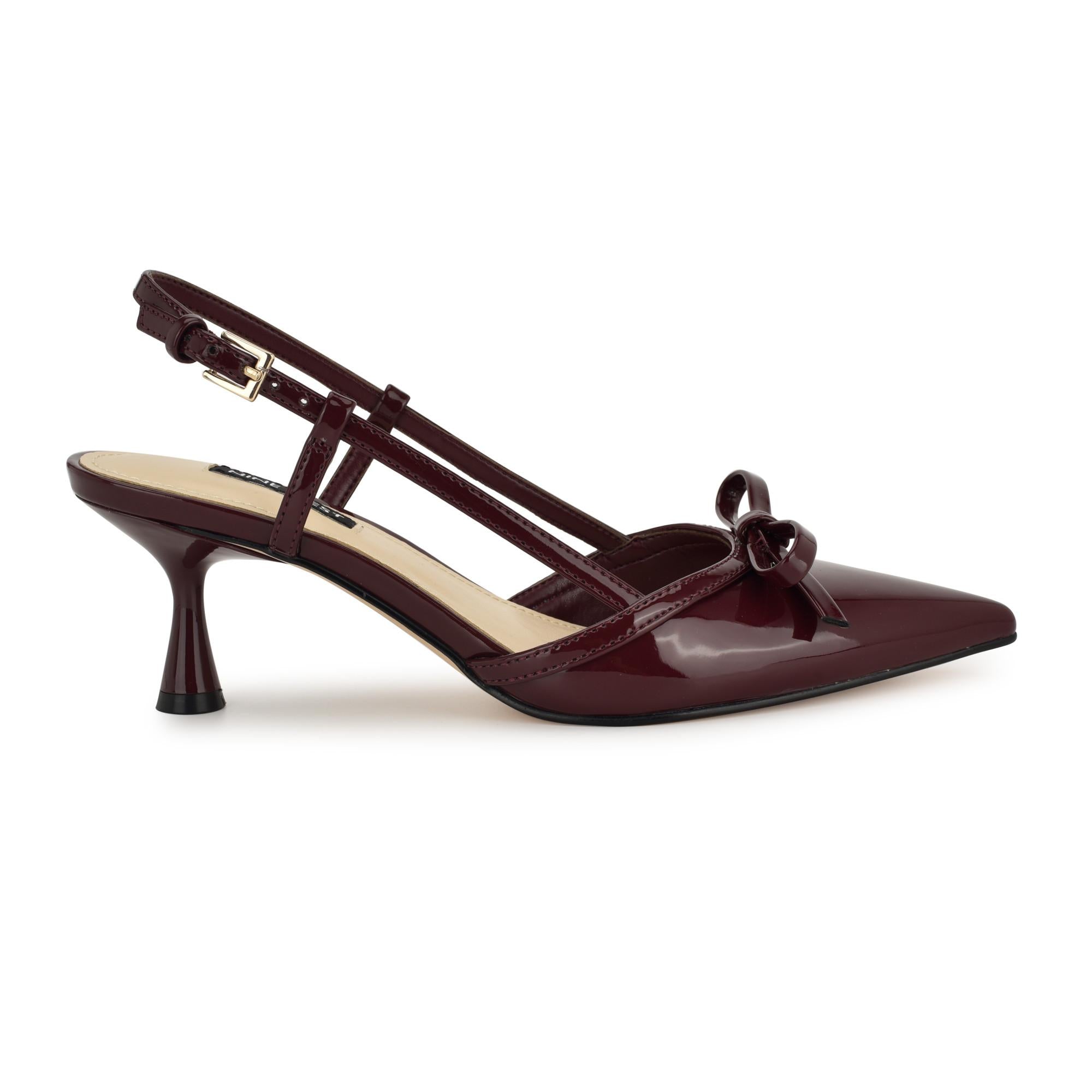 Nine West Women's Reega3 Burgundy M