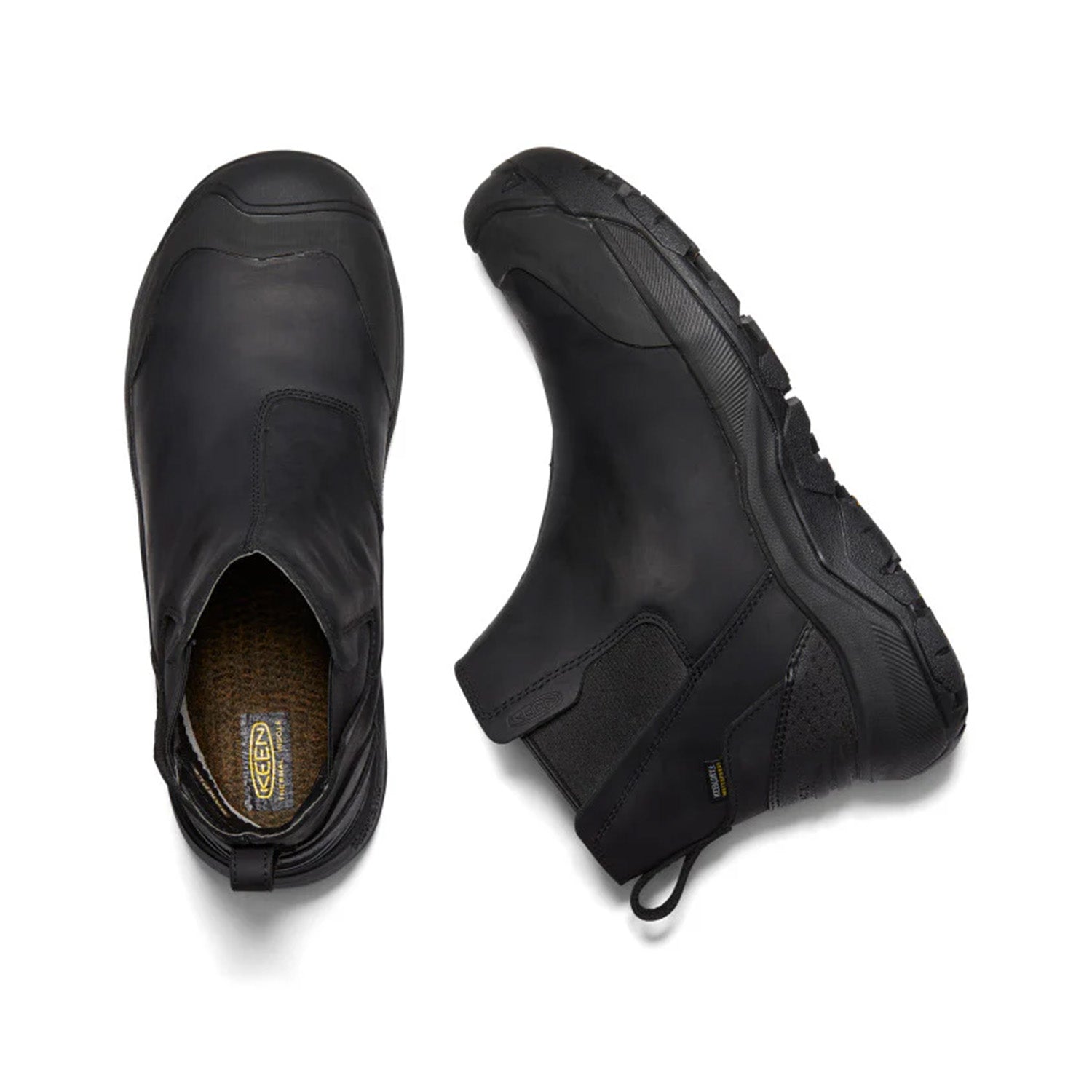 Keen Men's Revel IV Chelsea in Black/Black