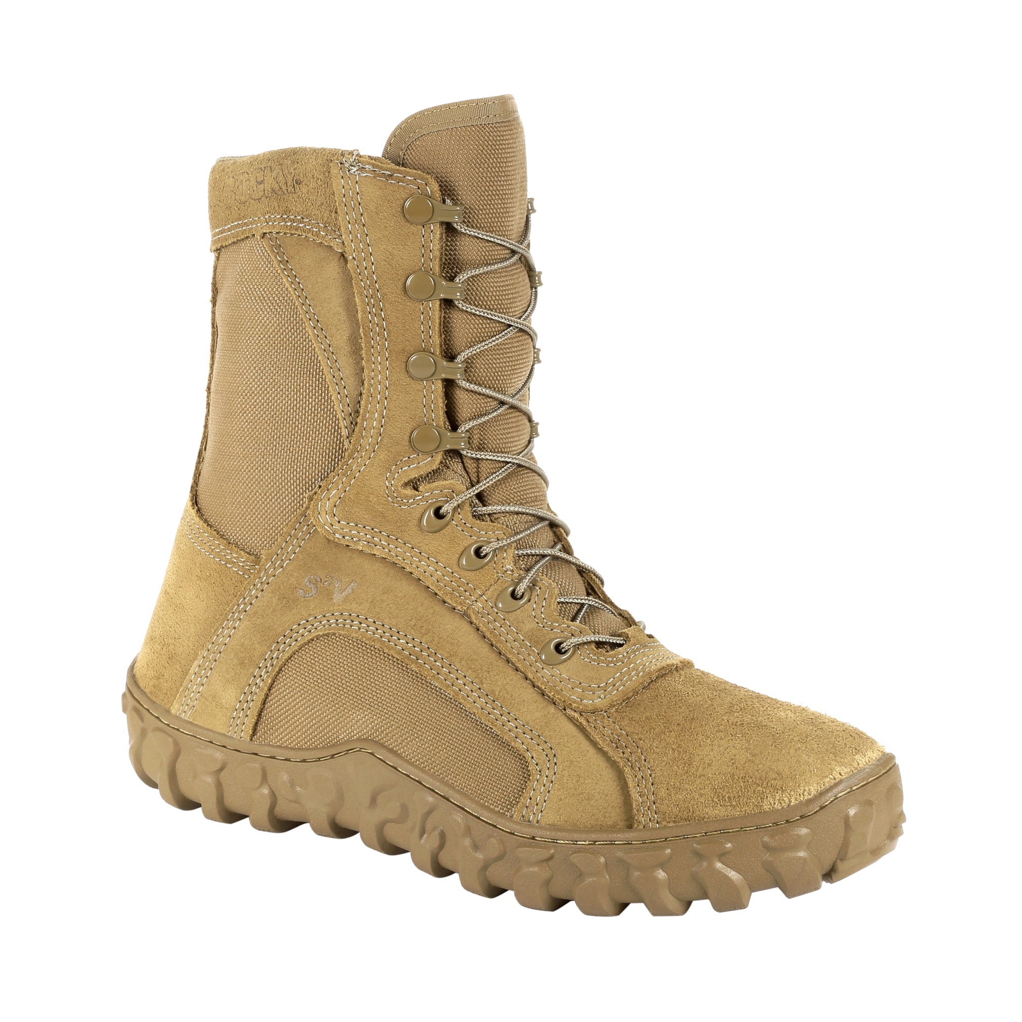 Rocky Men's S2v  8" Waterproof 400G Insulated Military Bo In Coyote W