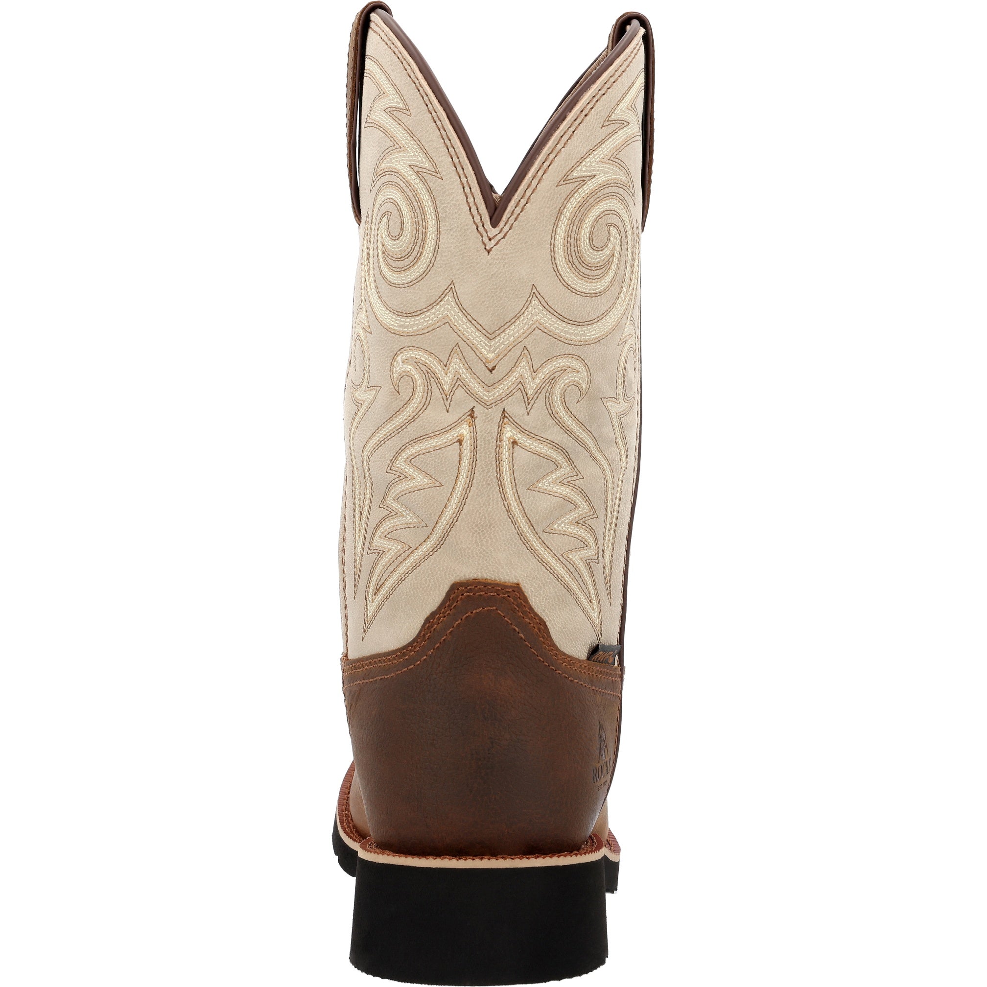 Rocky Men's Monocrepe  12" Waterproof Leather Western Boo In Brown M