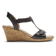 Rockport Women's Blancatstrap In Black M