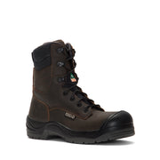 Rocky Men's Worksmart Csa  8" Waterproof Composite Toe Wo In Brown M