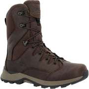 Rocky Men's Trophy Series  9" Waterproof 400G Insulated H In Brown M