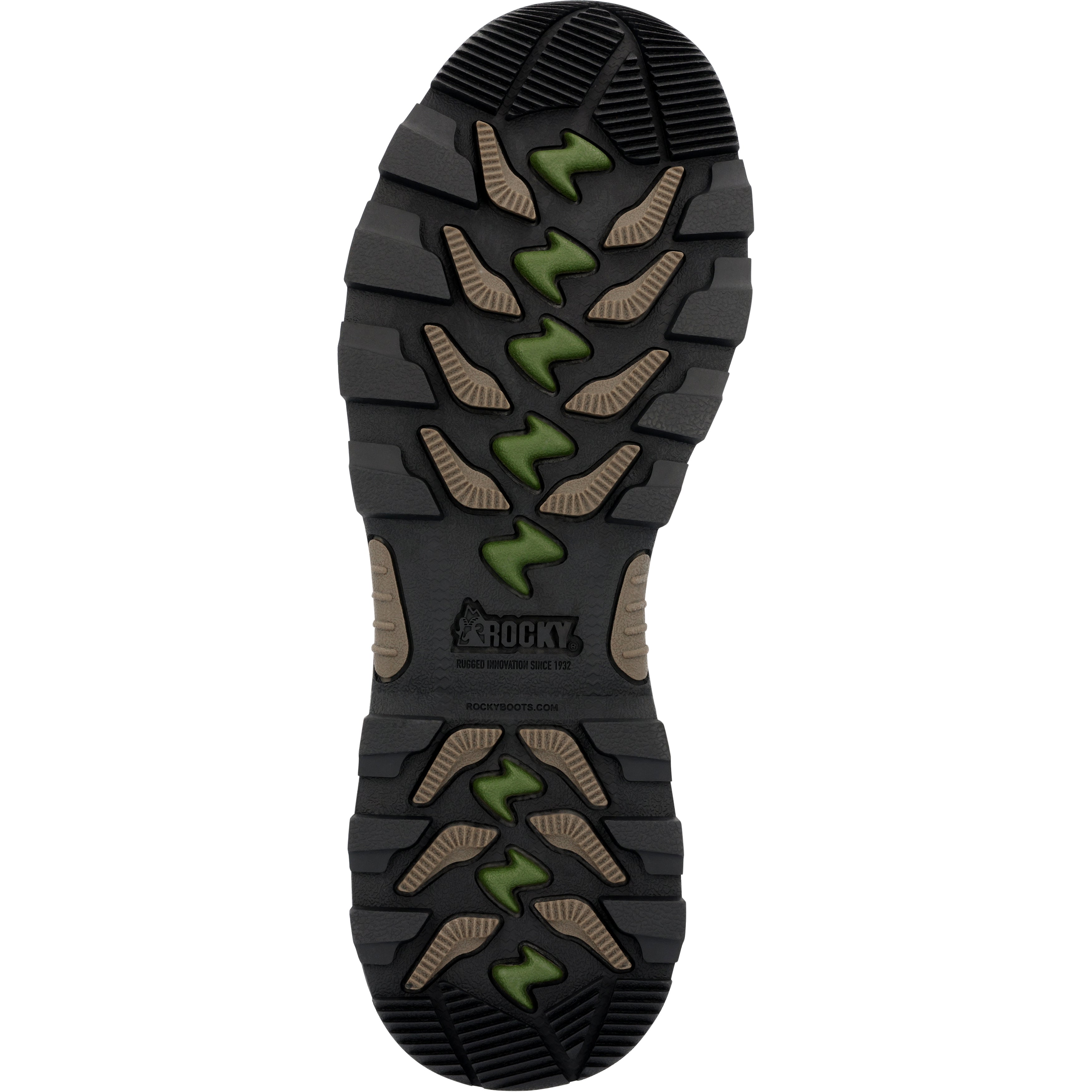 Rocky Men's Trophy Series  9" Waterproof 400G Insulated H In Brown W