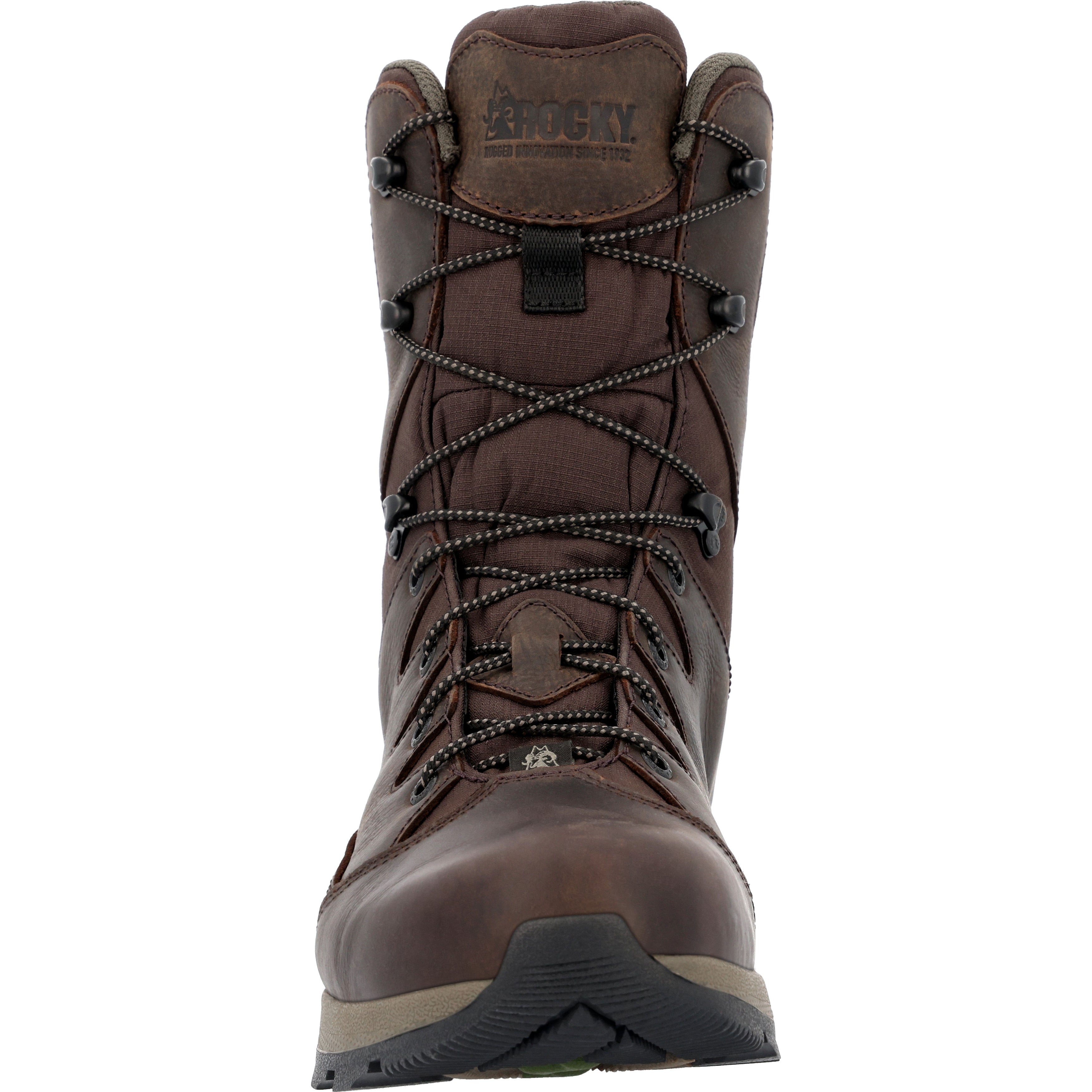 Rocky Men's Trophy Series  9" Waterproof 400G Insulated H In Brown M