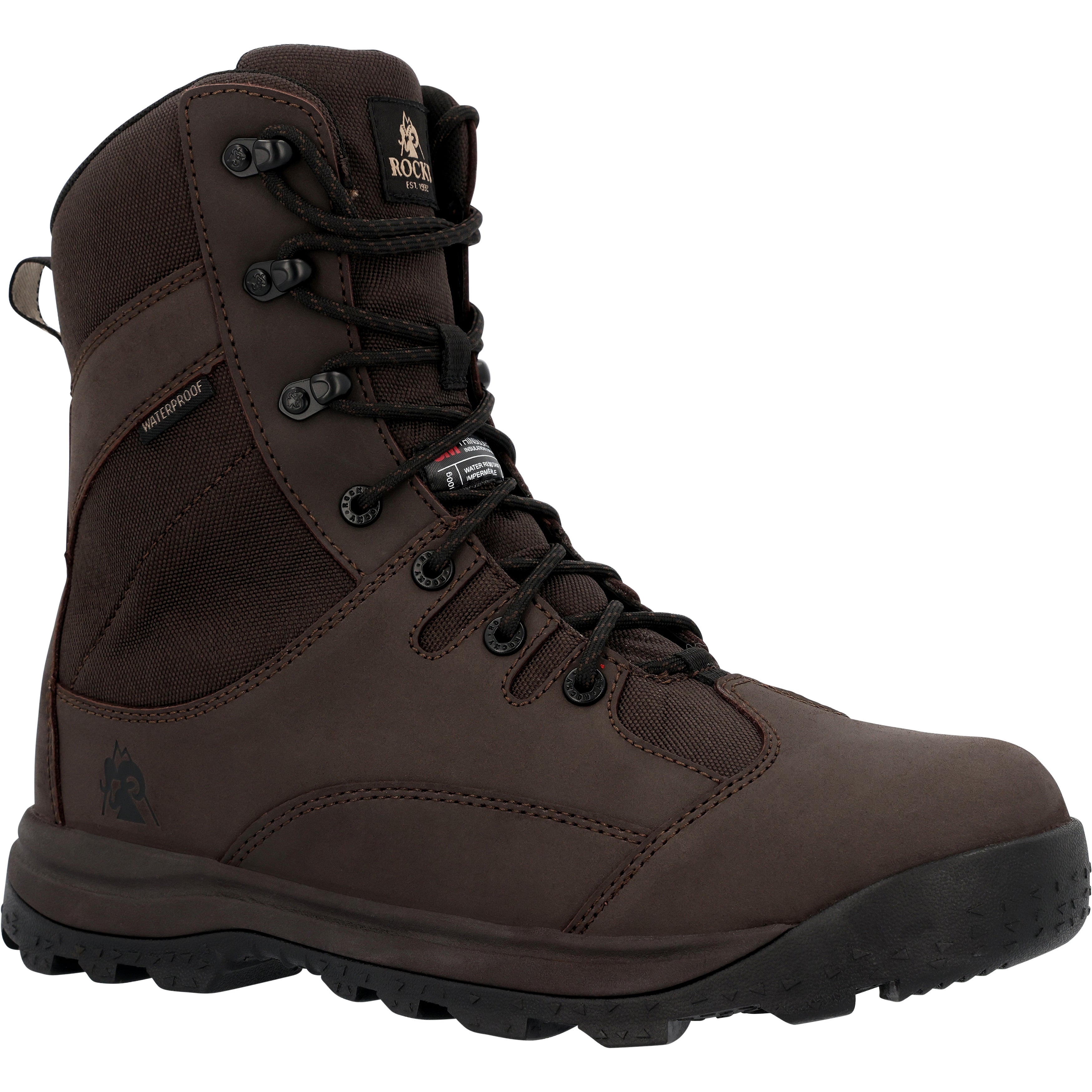Rocky Men's  8" Wp 400G In Brown W