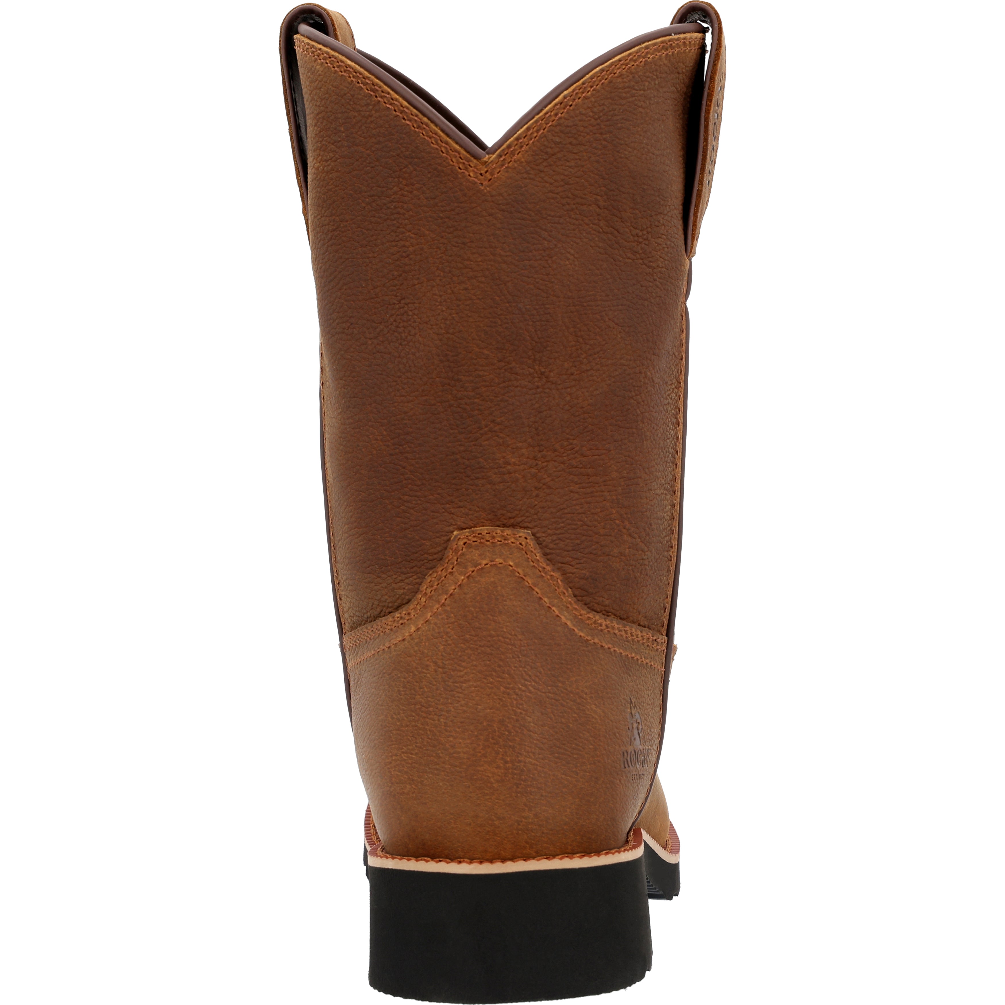 Rocky Men's Monocrepe  9" Leather Western Boot In Brown W
