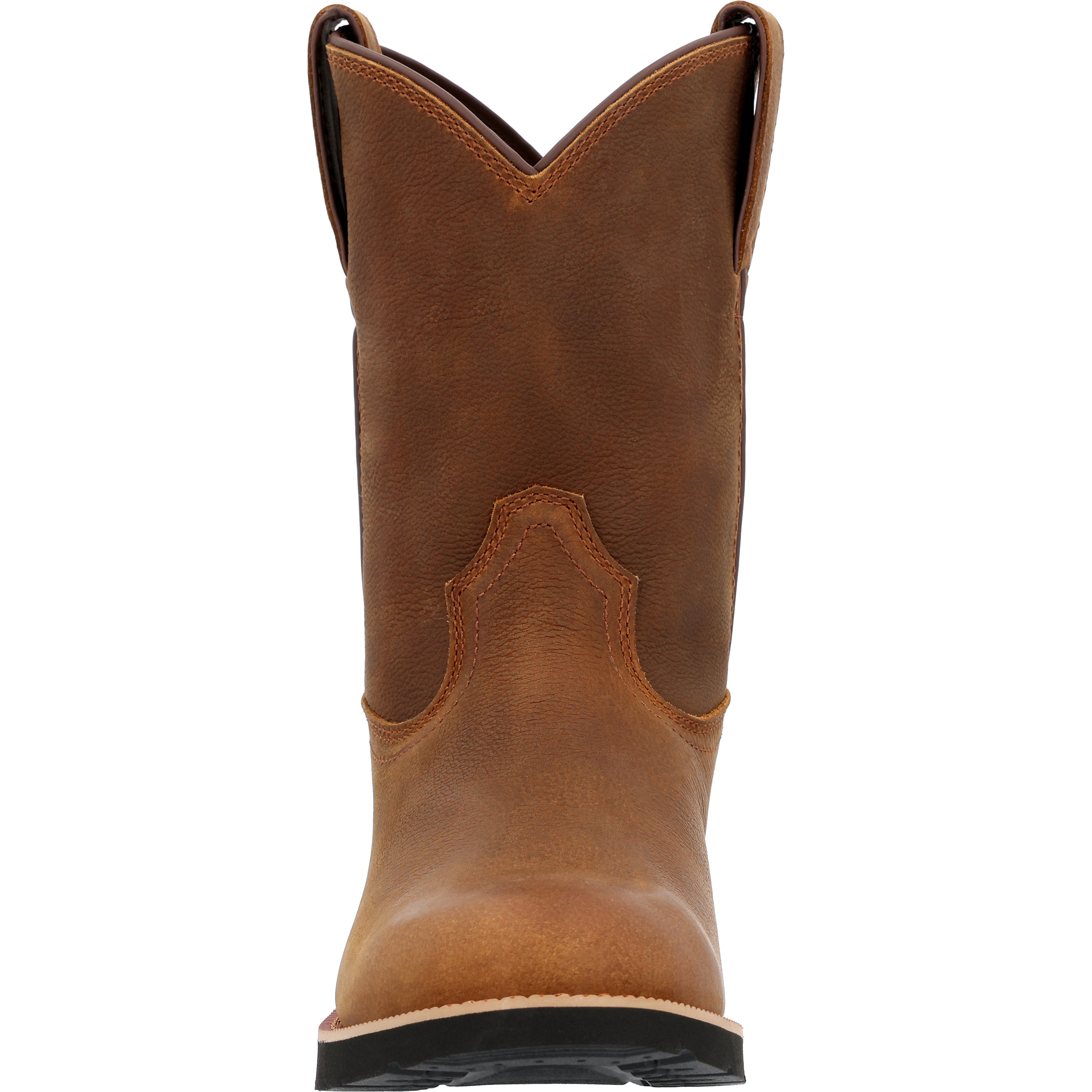 Rocky Men's Monocrepe  9" Leather Western Boot In Brown W