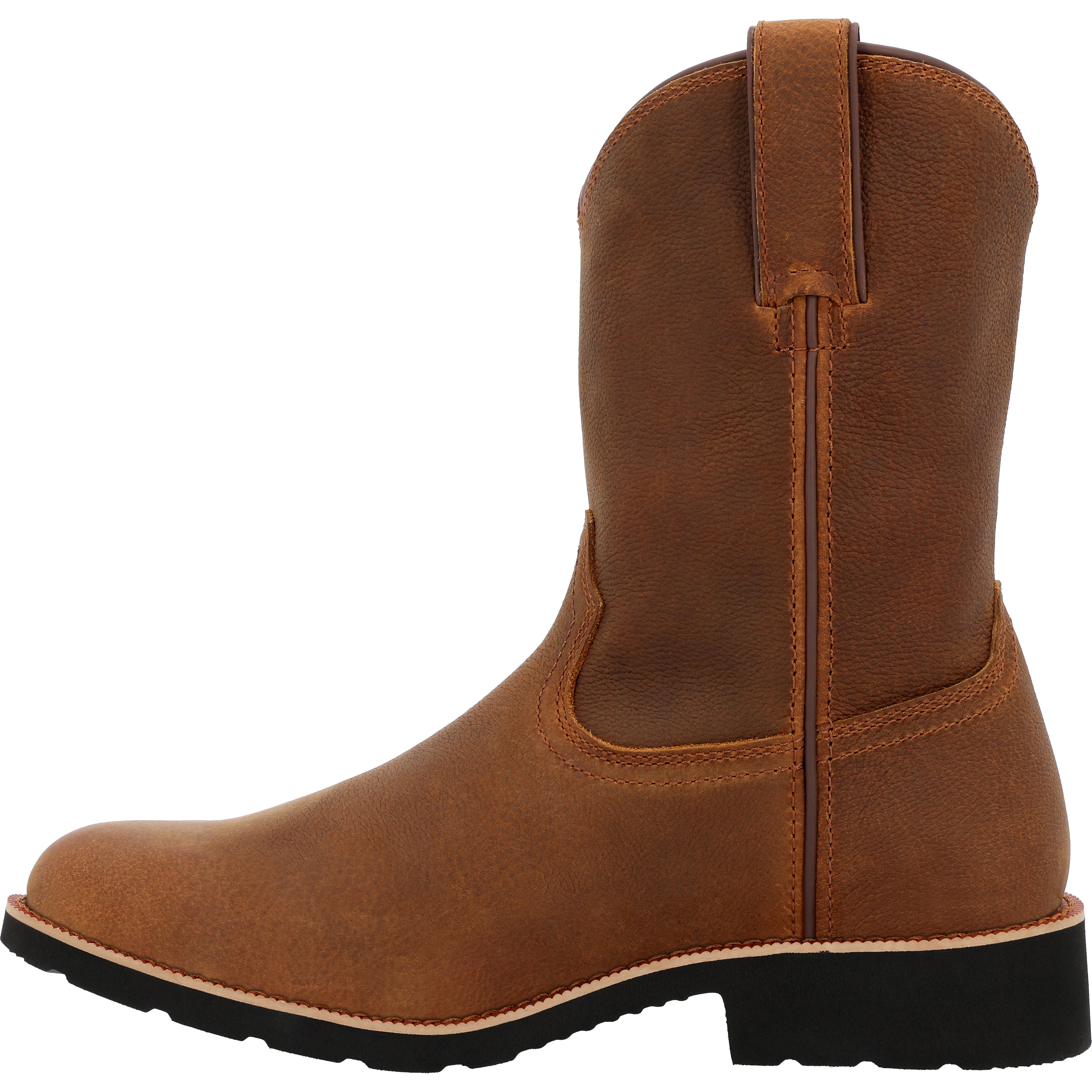 Rocky Men's Monocrepe  9" Leather Western Boot In Brown W