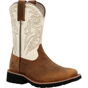 Rocky Kids' Monocrepe Kid' 8" Western Boot In Brown M