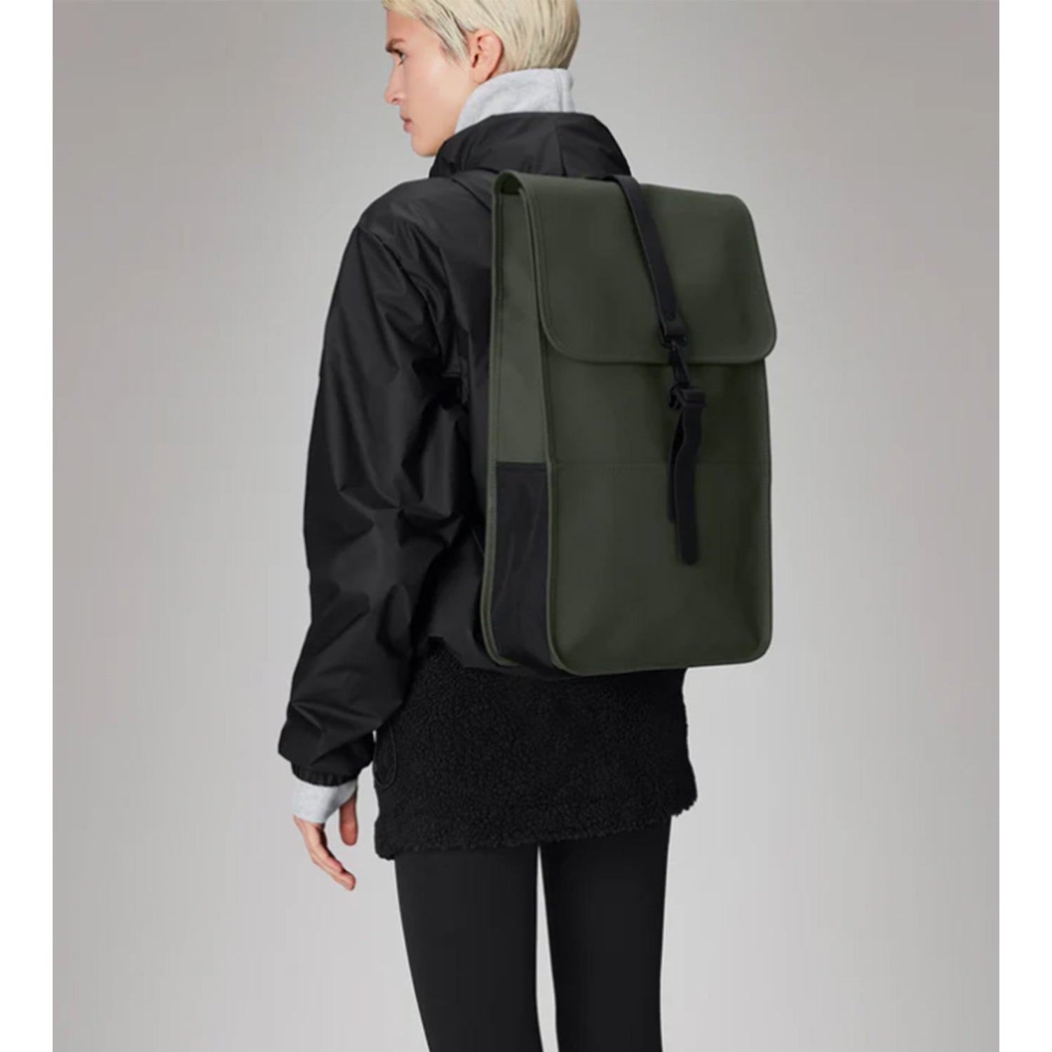 Rains Backpack W3 in Green