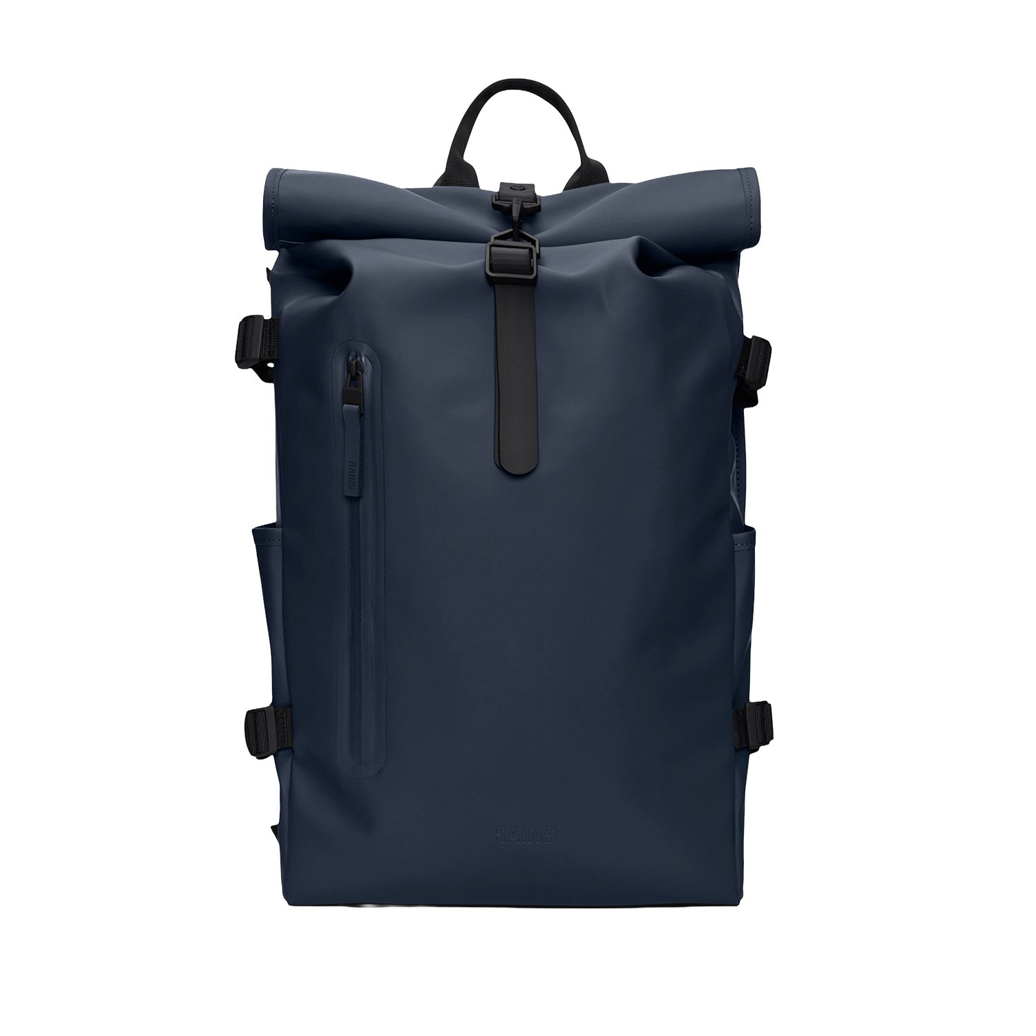 Rains Rolltop Rucksack Large in Navy