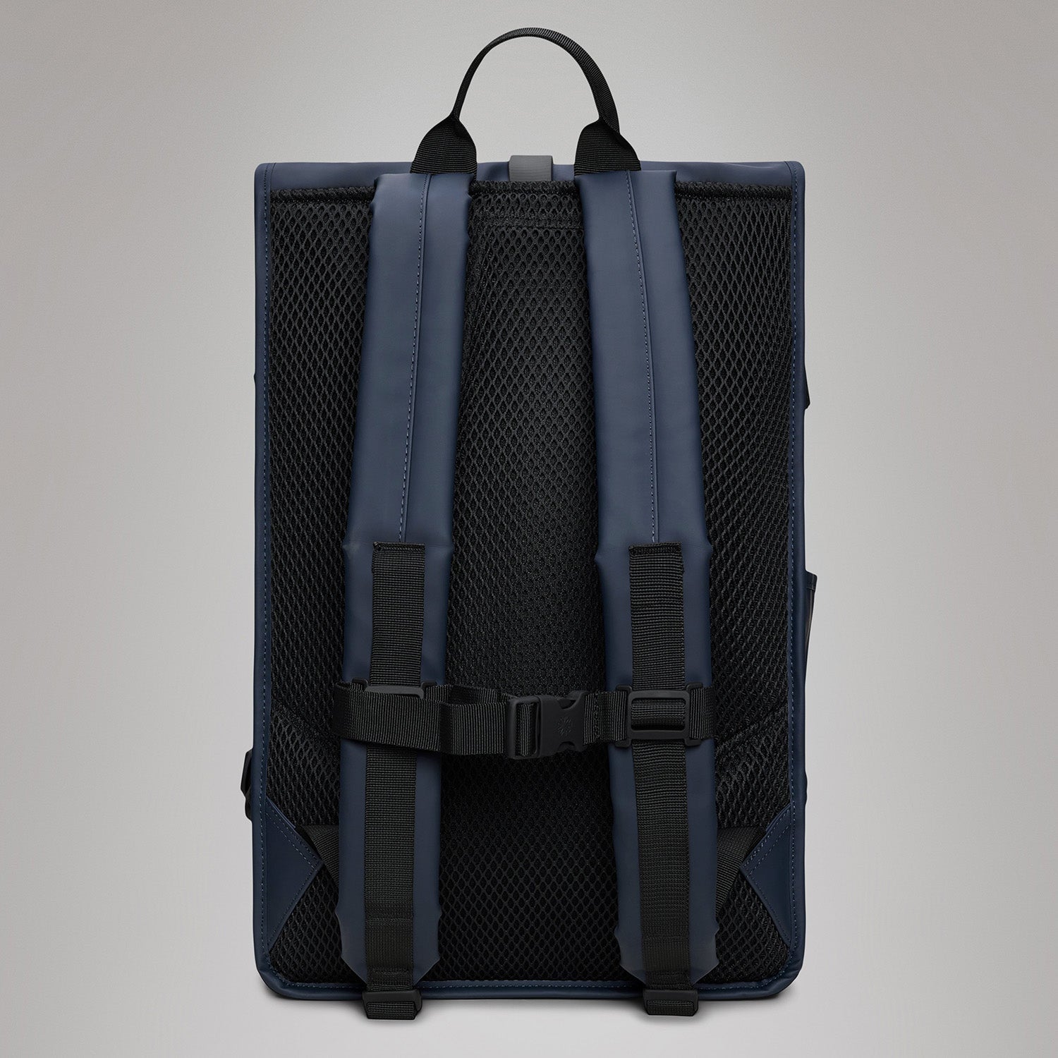 Rains Rolltop Rucksack Large in Navy