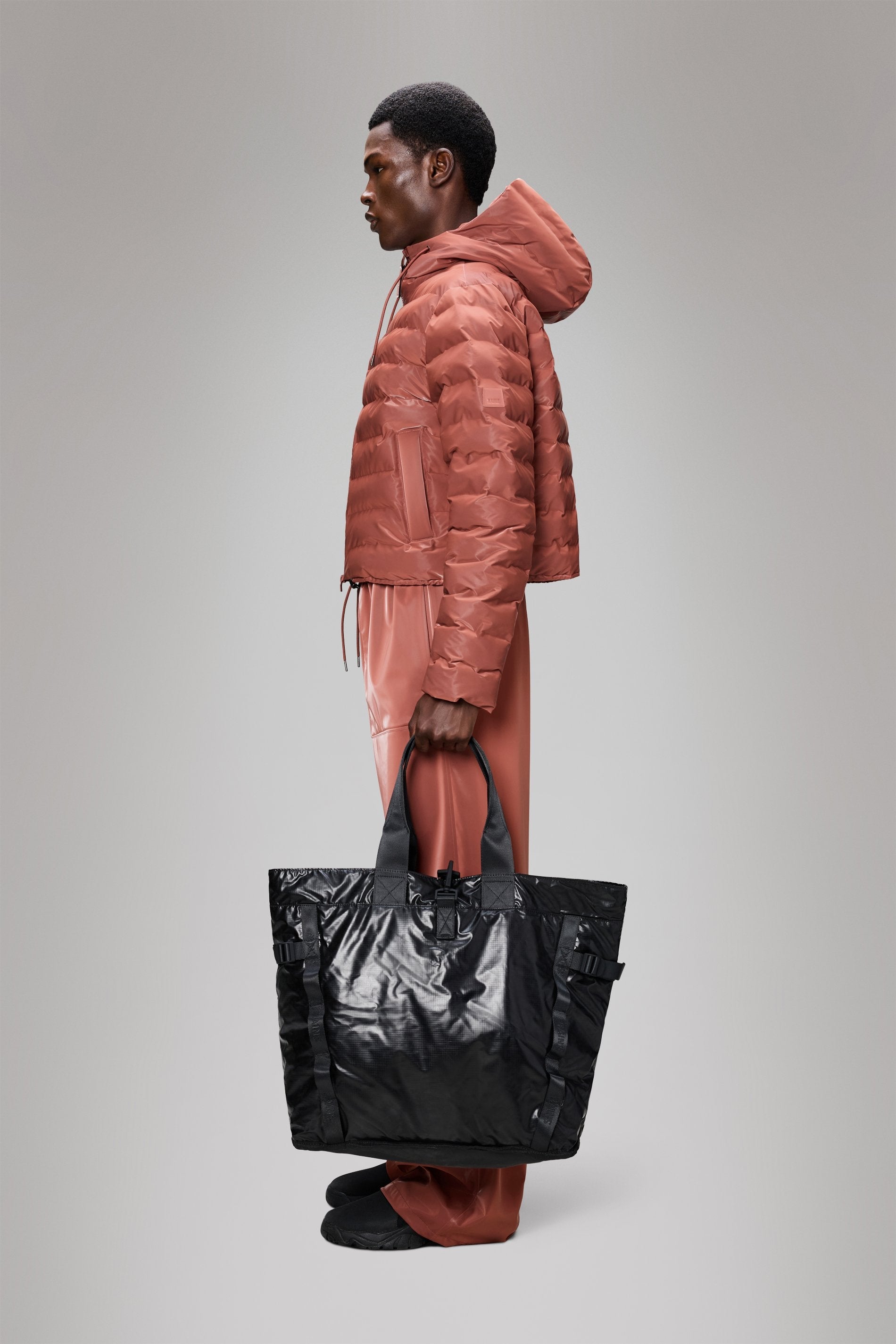 Rains Sibu Shopper Bag in Black