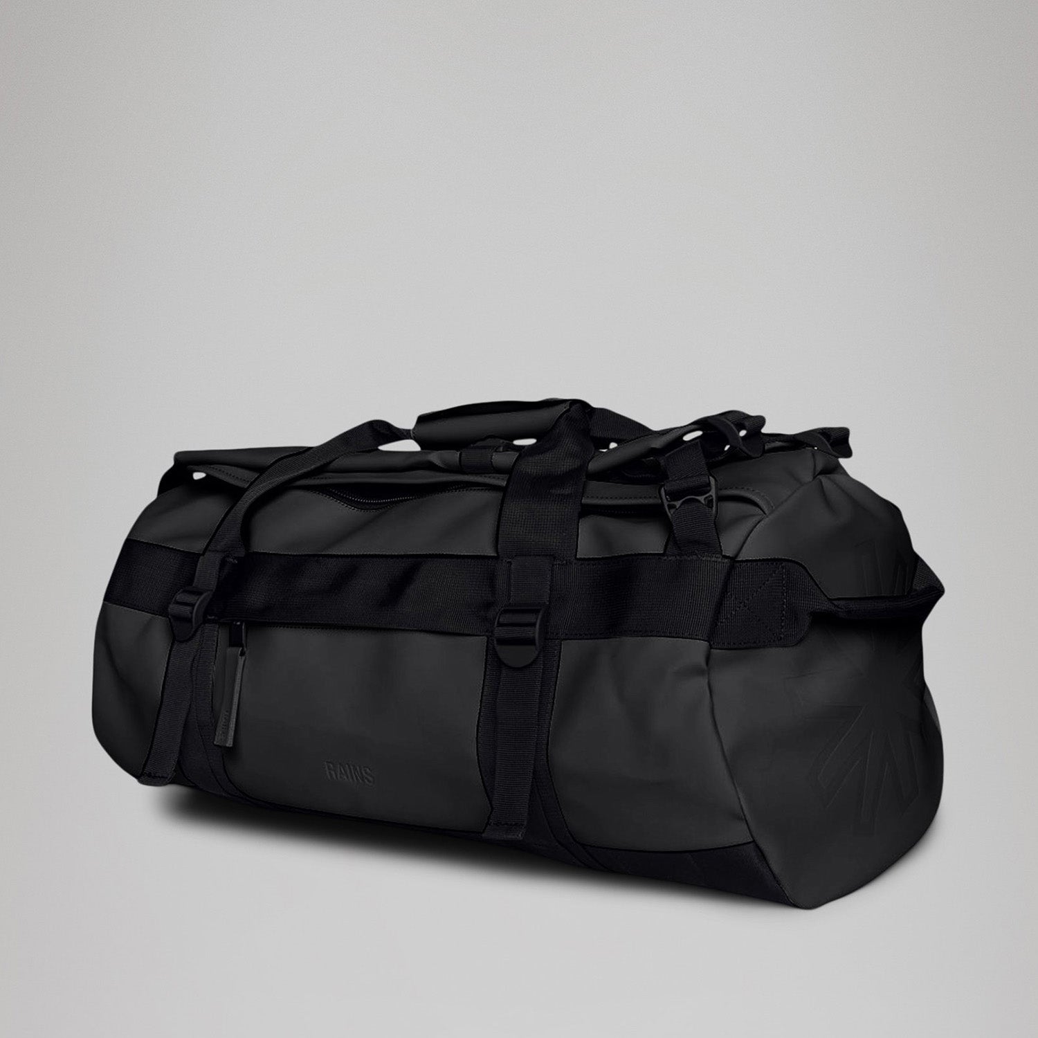 Rains Texel Duffle Bag Small in Black