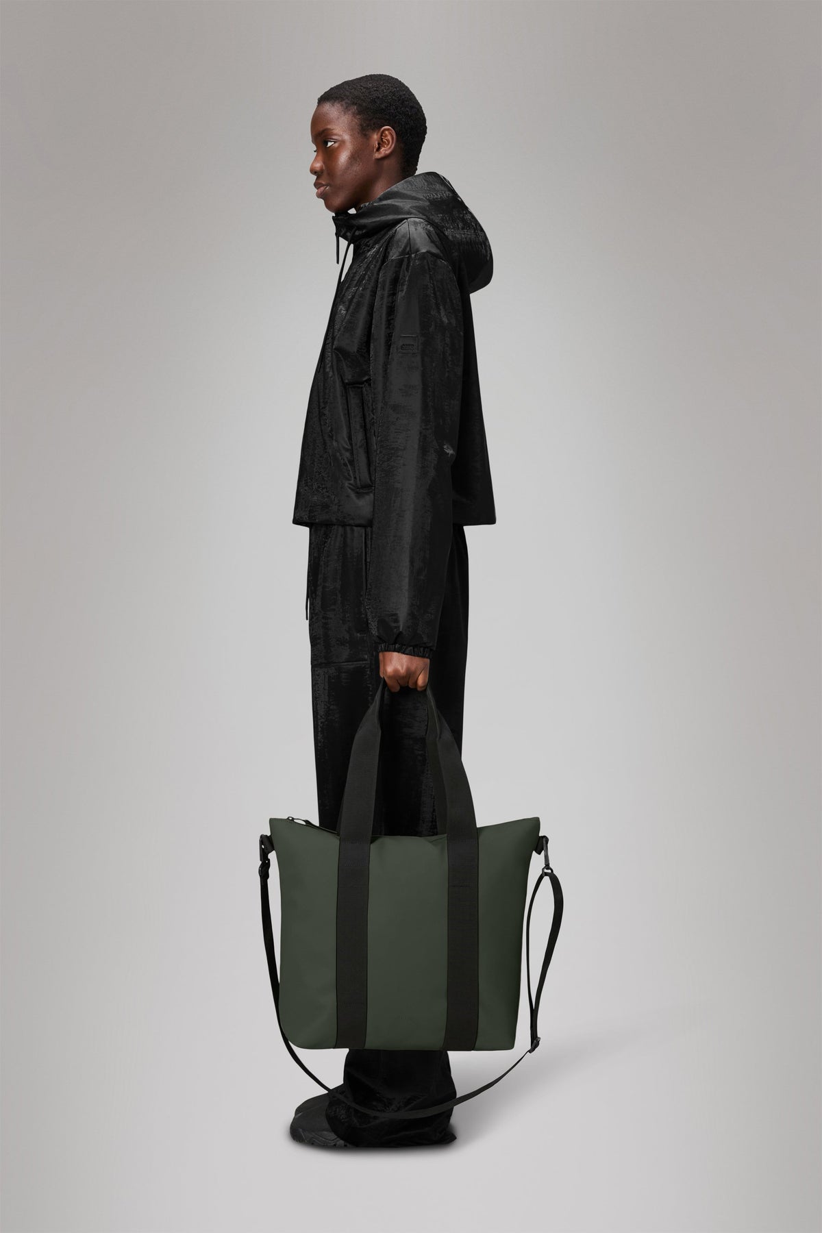Rains Tote Bag Mini in Green