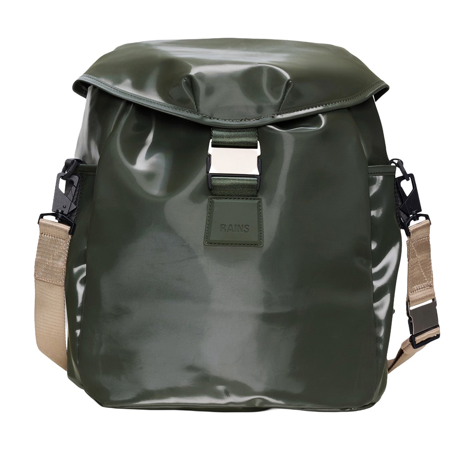 Rains Valera Bucket Backpack in Swamp