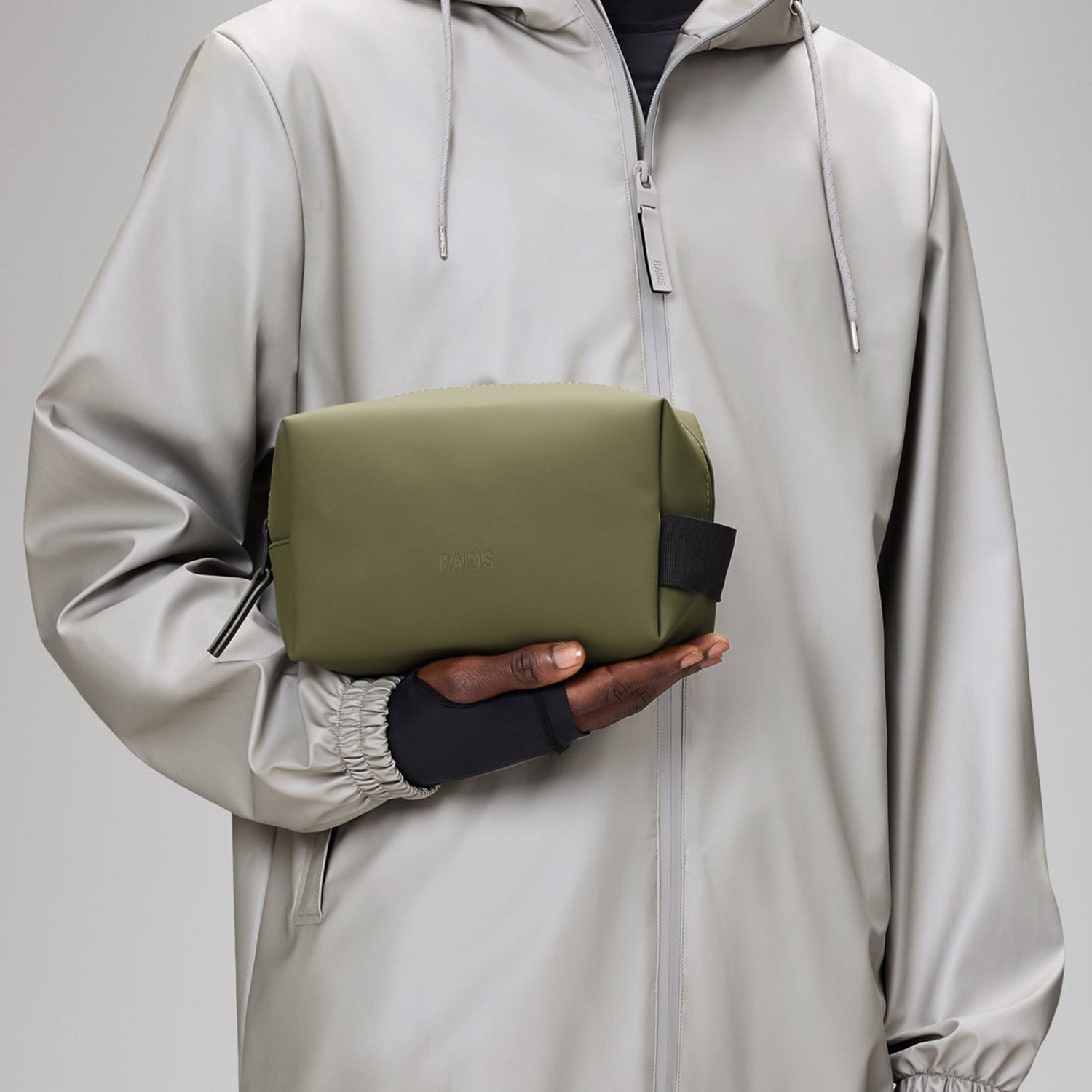 Rains Wash Bag Small in Marsh