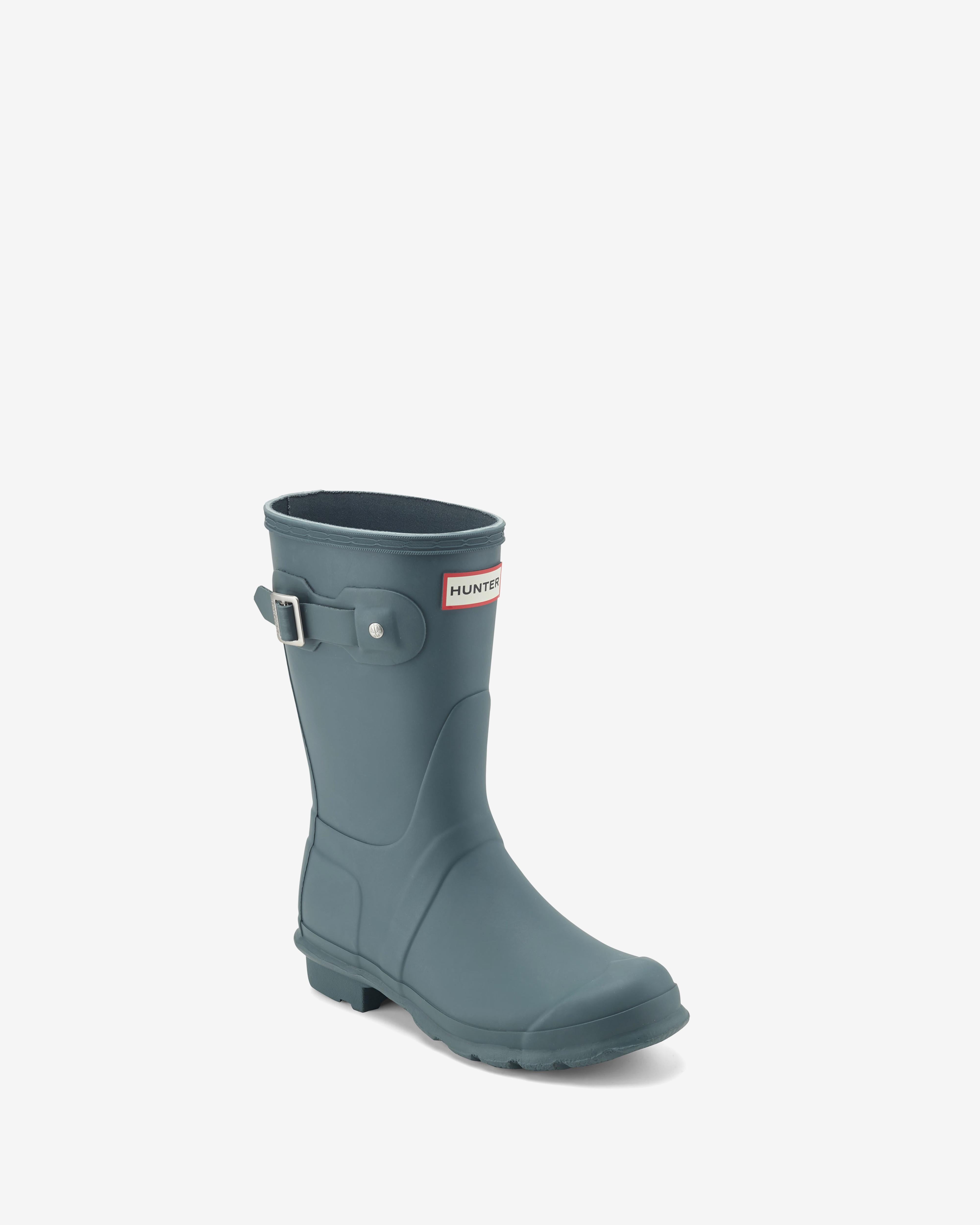 Hunter  Women's S Original Short Boot Green M