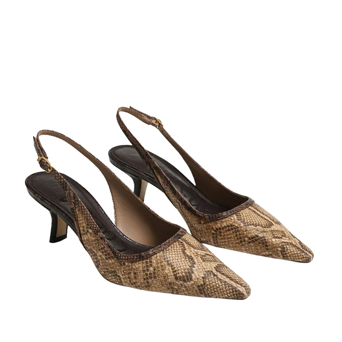 Sam Edelman Women's Bianka Slingback in Brown Multi