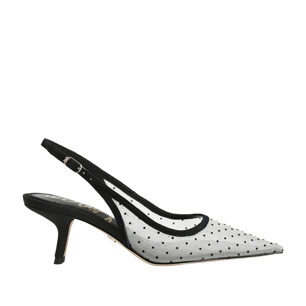 Sam Edelman Women's Bianka Slingback in Ivory/Black