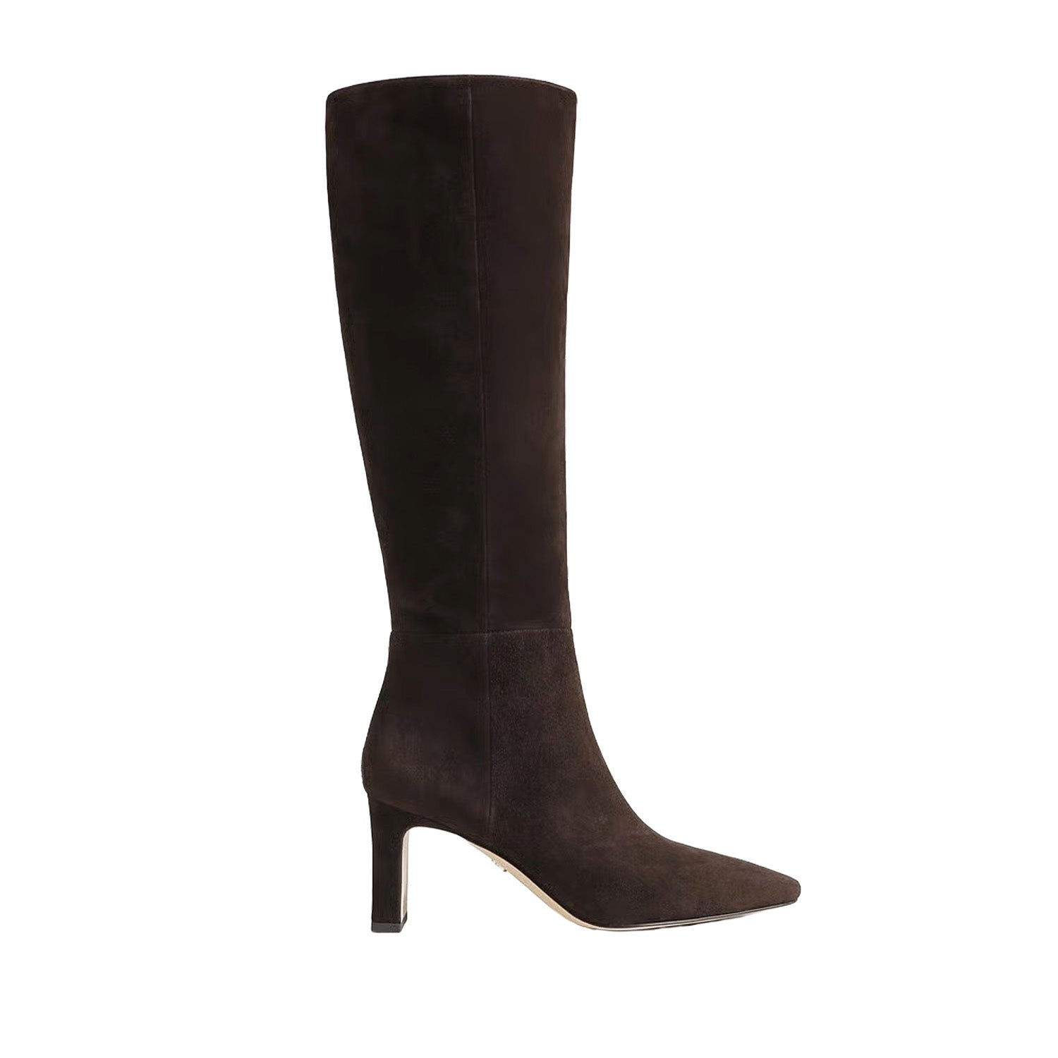 Sam Edelman Women's Sylvia Wide Calf in Chocolate Brown, 6 US
