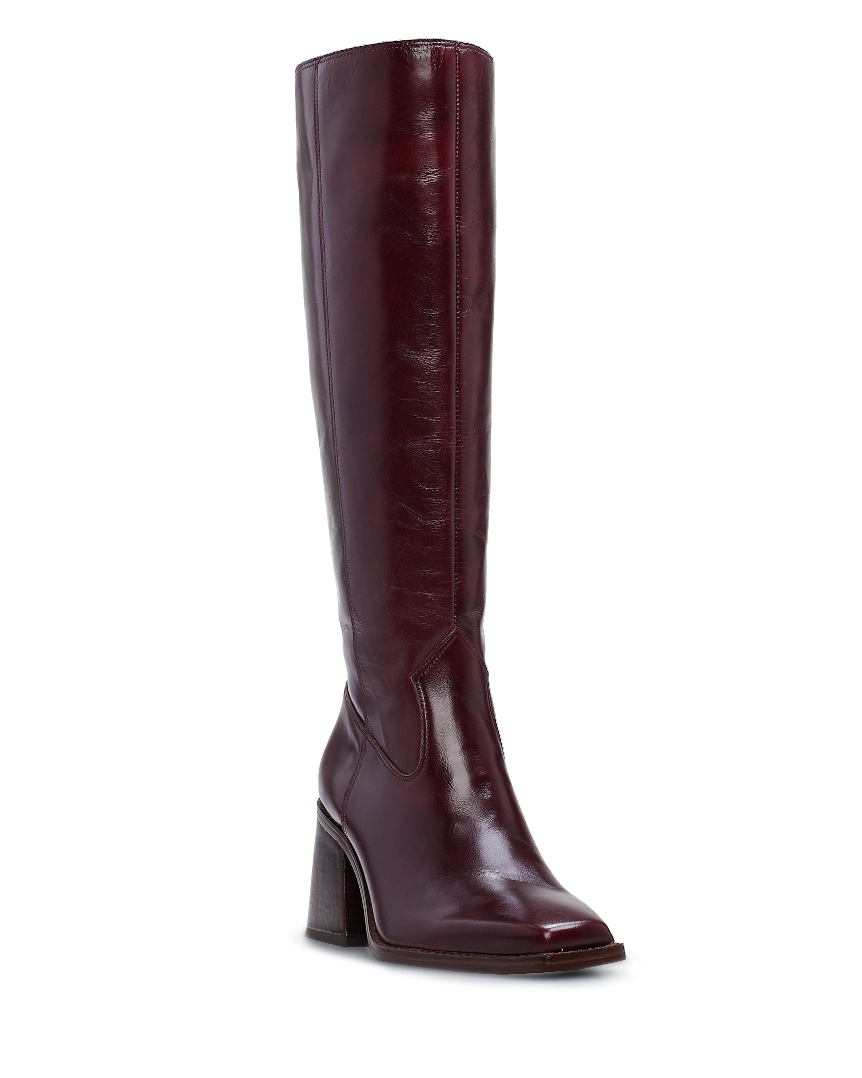 Vince Camuto Women's Sangeti4 in Dark Mahogany Extra Wide Calf