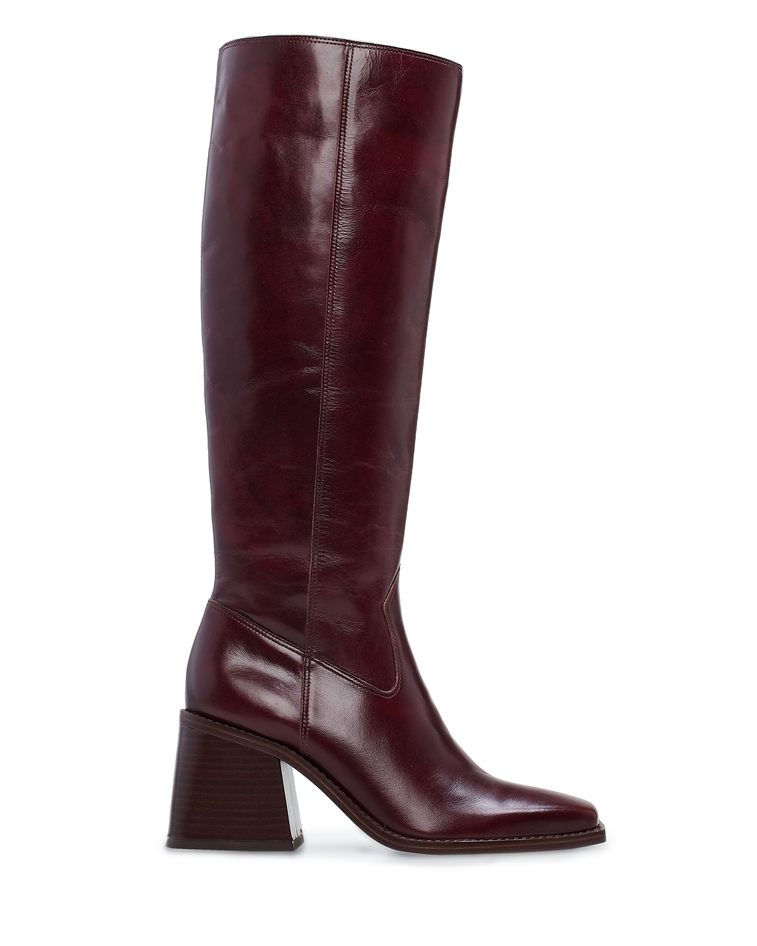 Vince Camuto Women's Sangeti4 in Dark Mahogany Extra Wide Calf