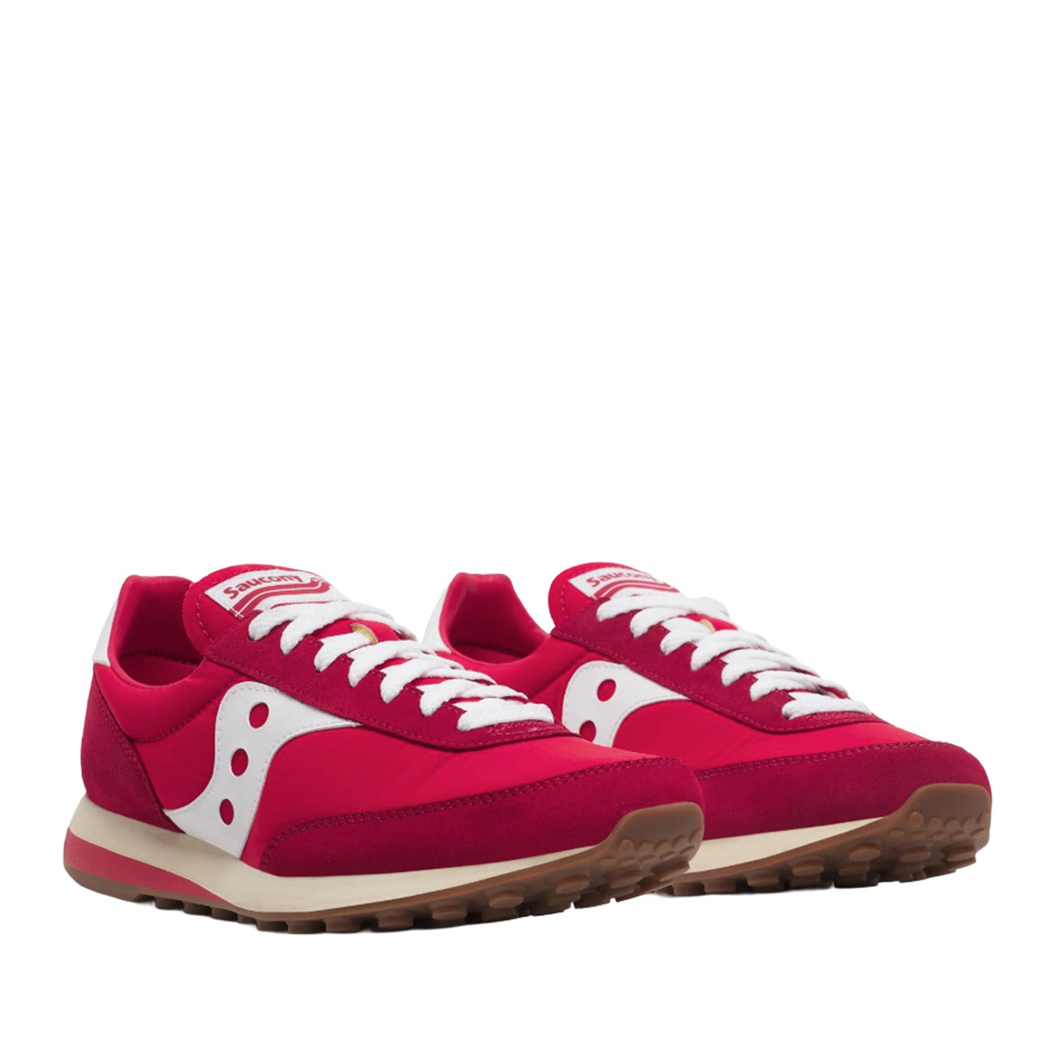 Saucony Unisex Trainer 80 in Red/White