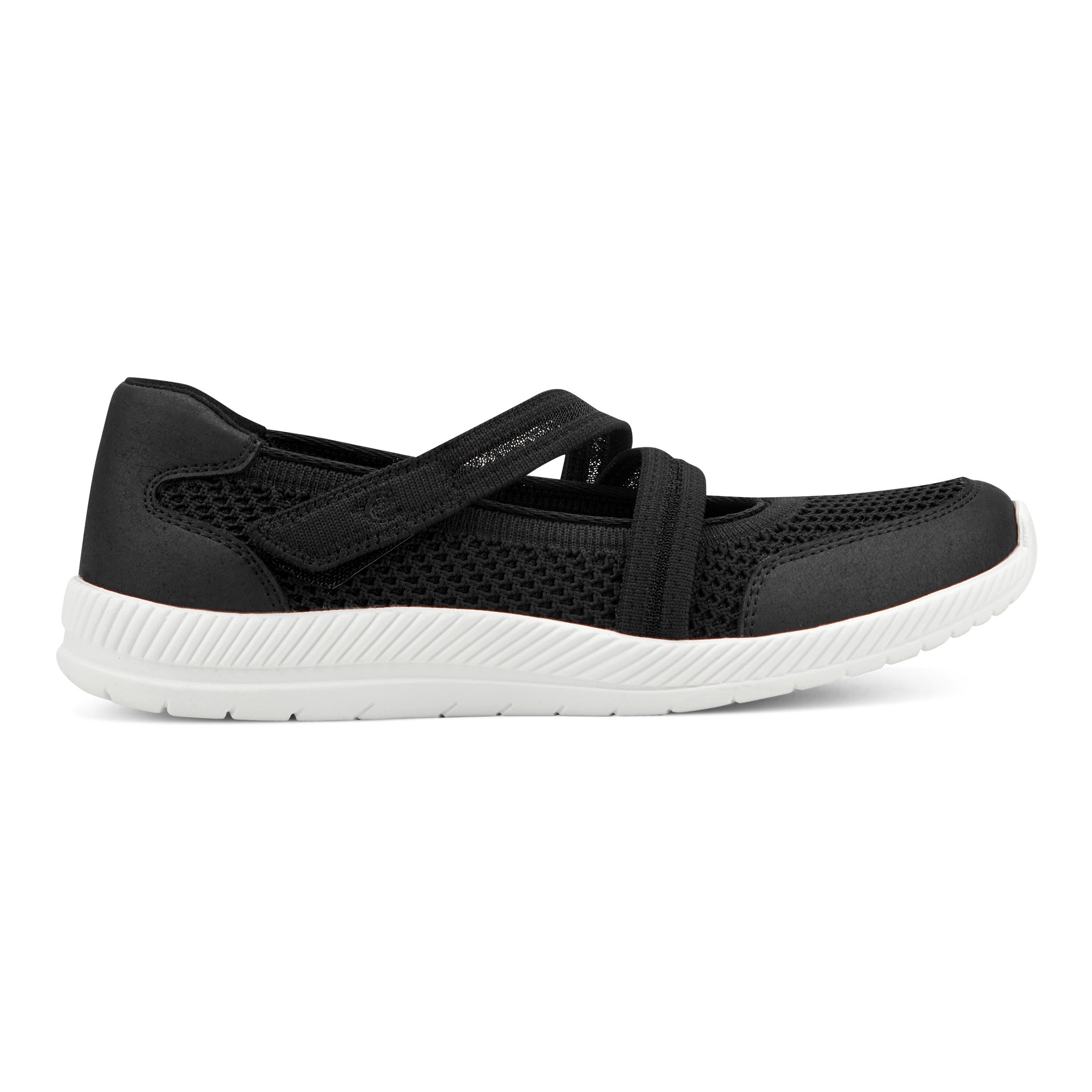 Easy Spirit Women's Gwynn2 In Black/Black M