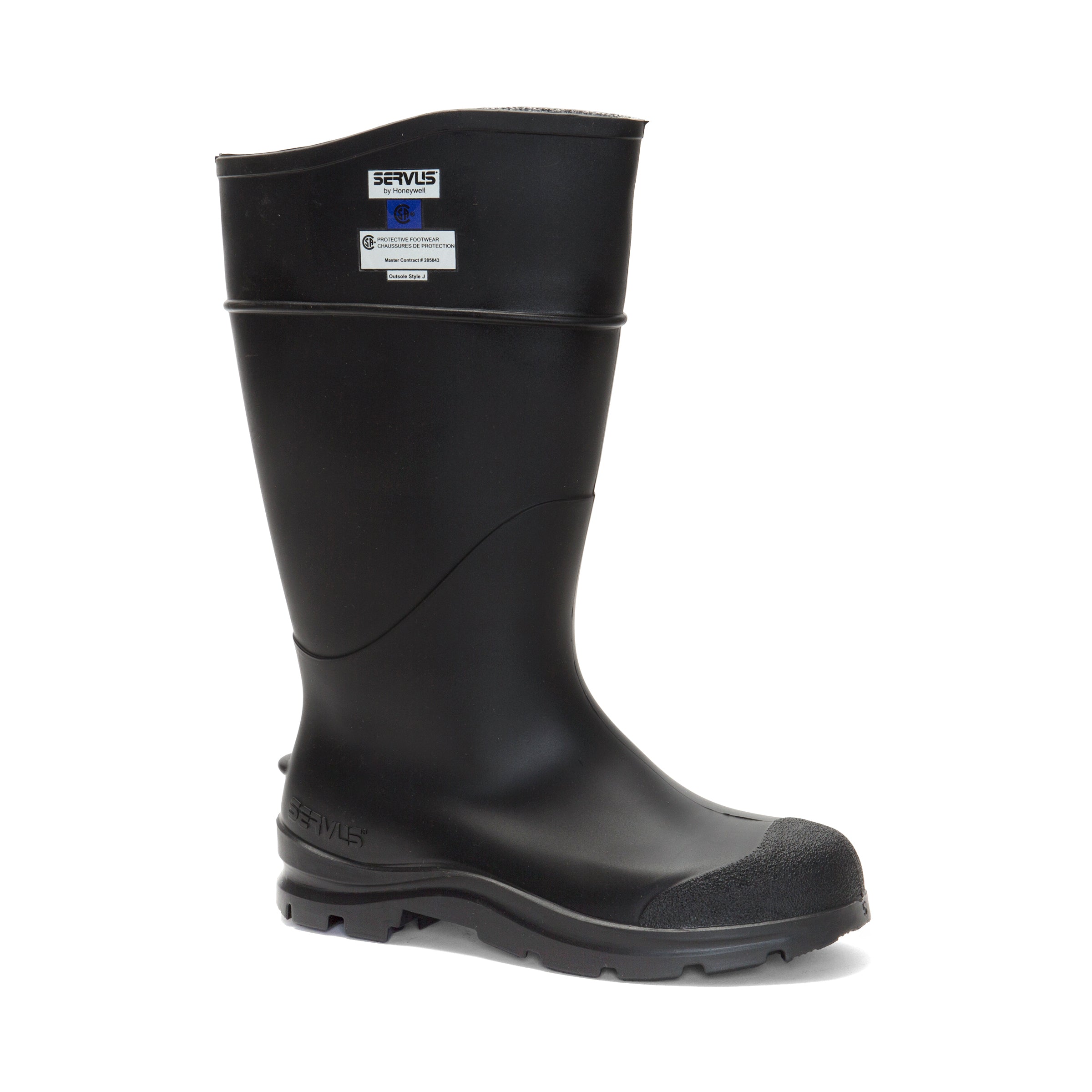 Servus Men's 18821C Pvc Injected Molded Men In Black M