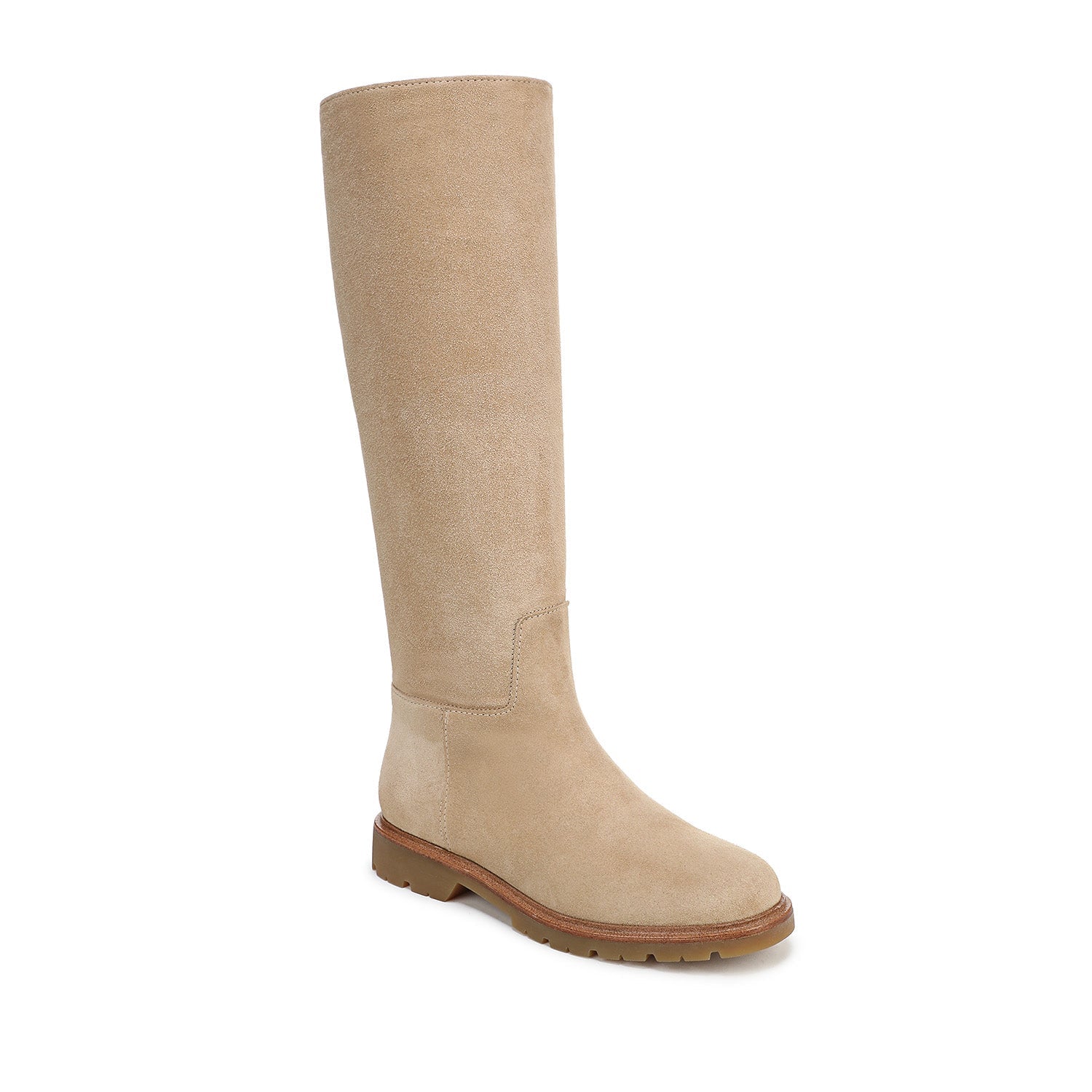 Vince. Women's Sibelle Wide Calf in Light Dune