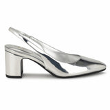 Nine West Women's Sinead9x93 Silver M