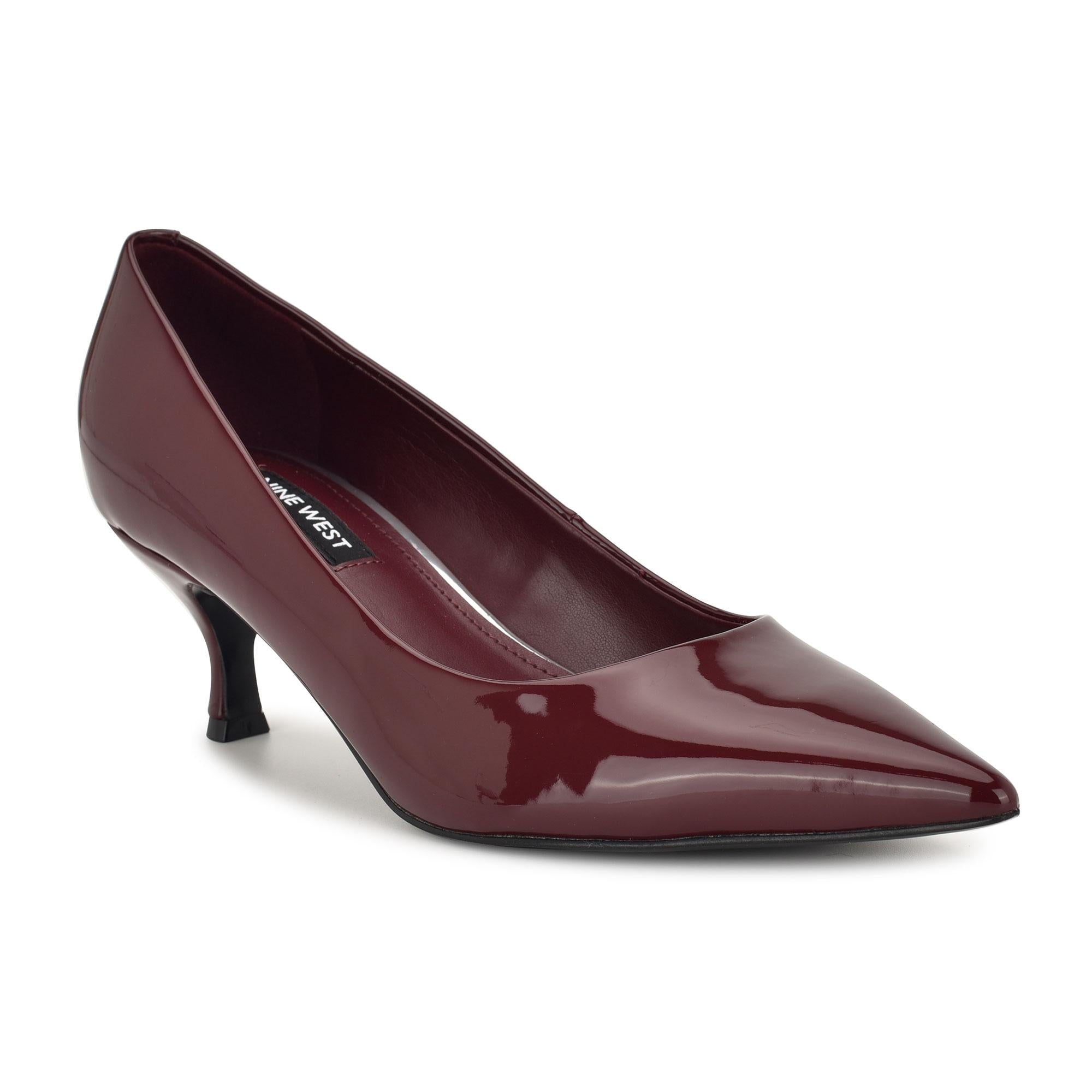 Nine West Women's Sisko3 Burgundy M