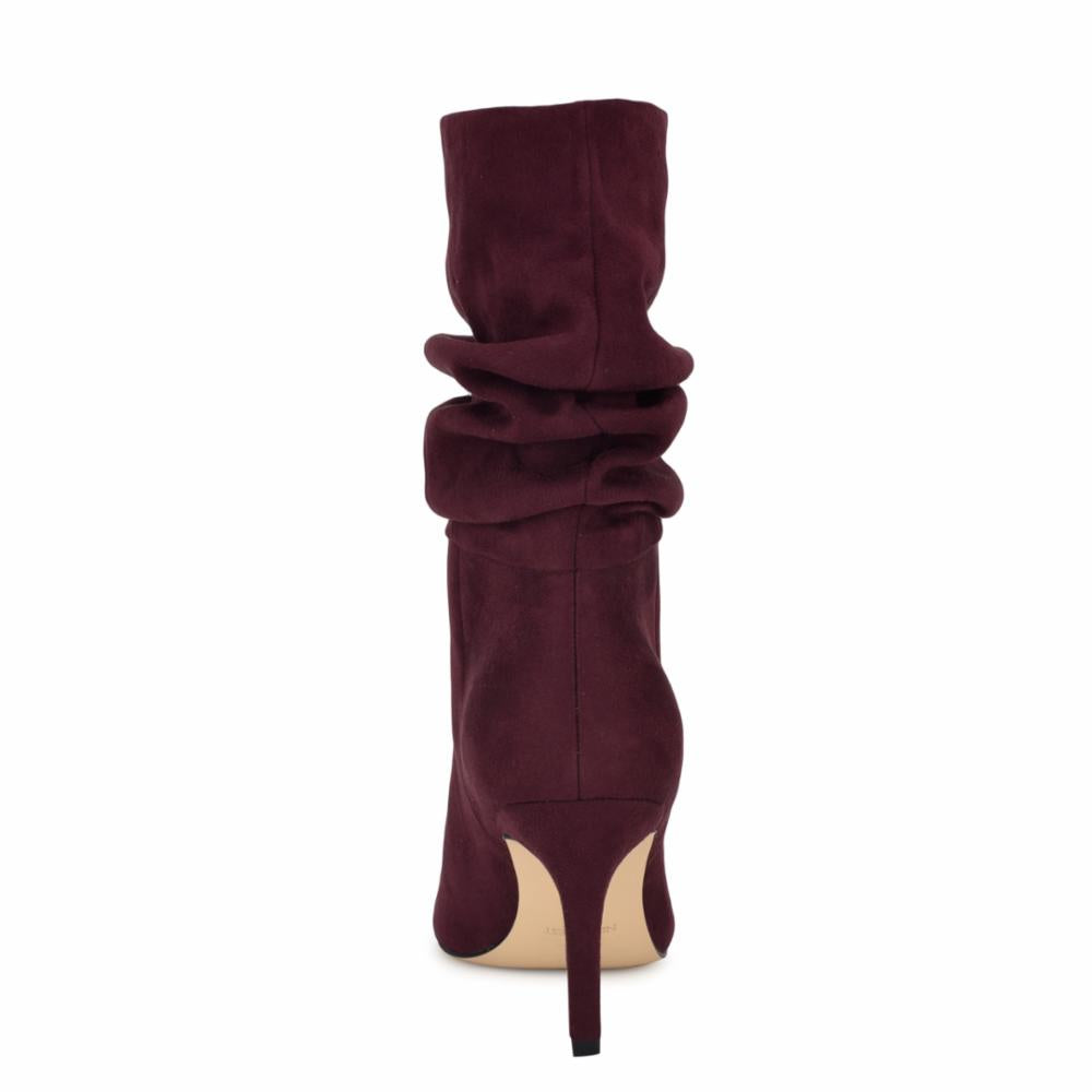 Nine West Women's Slouch2 Burgundy M