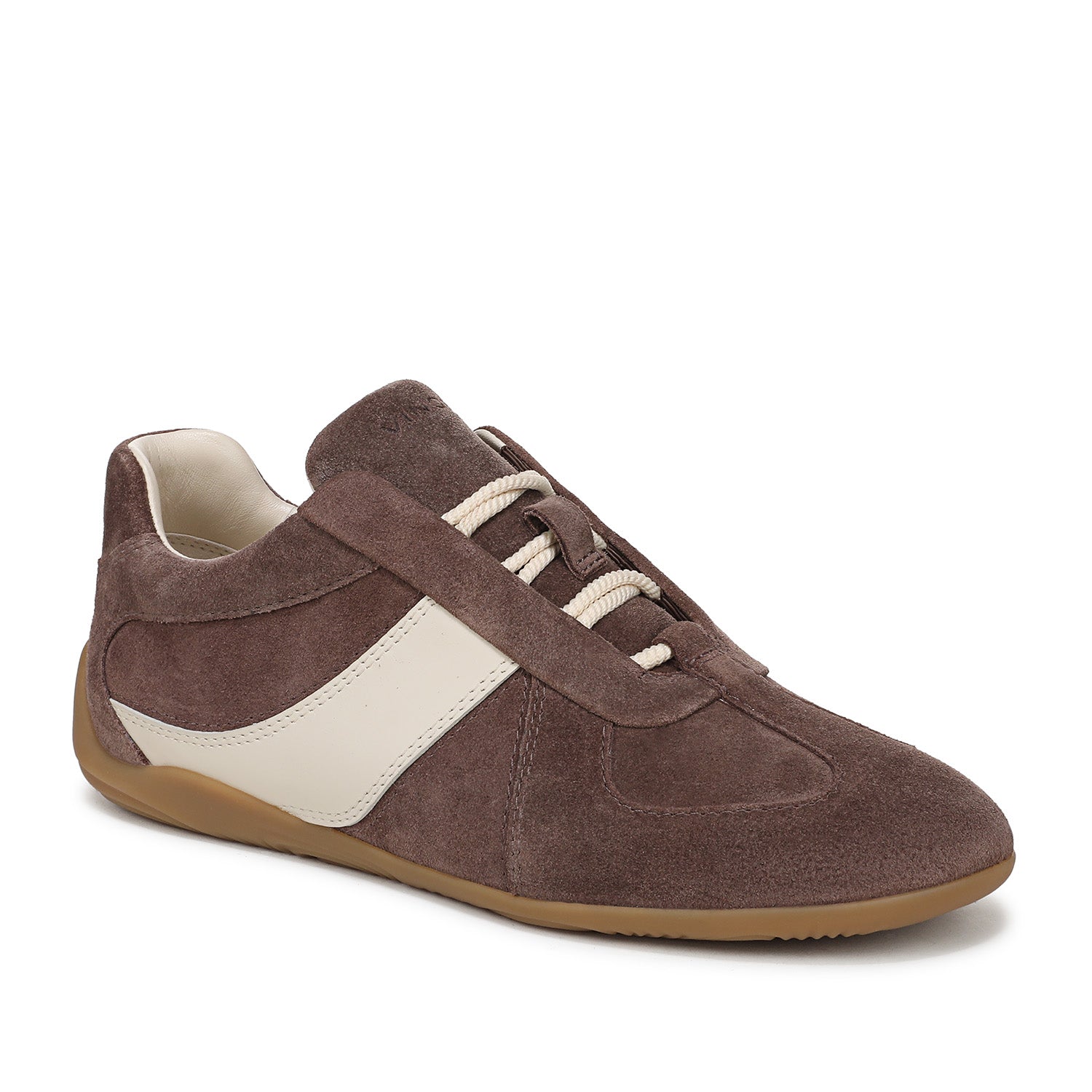 Vince. Women's Solaris Trainer in Koala Taupe/Flax