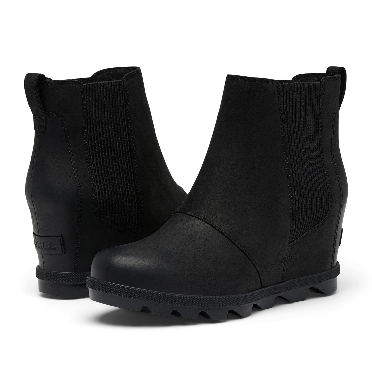 Sorel Women's Joan Rhapsody Chelsea Wedge in Black