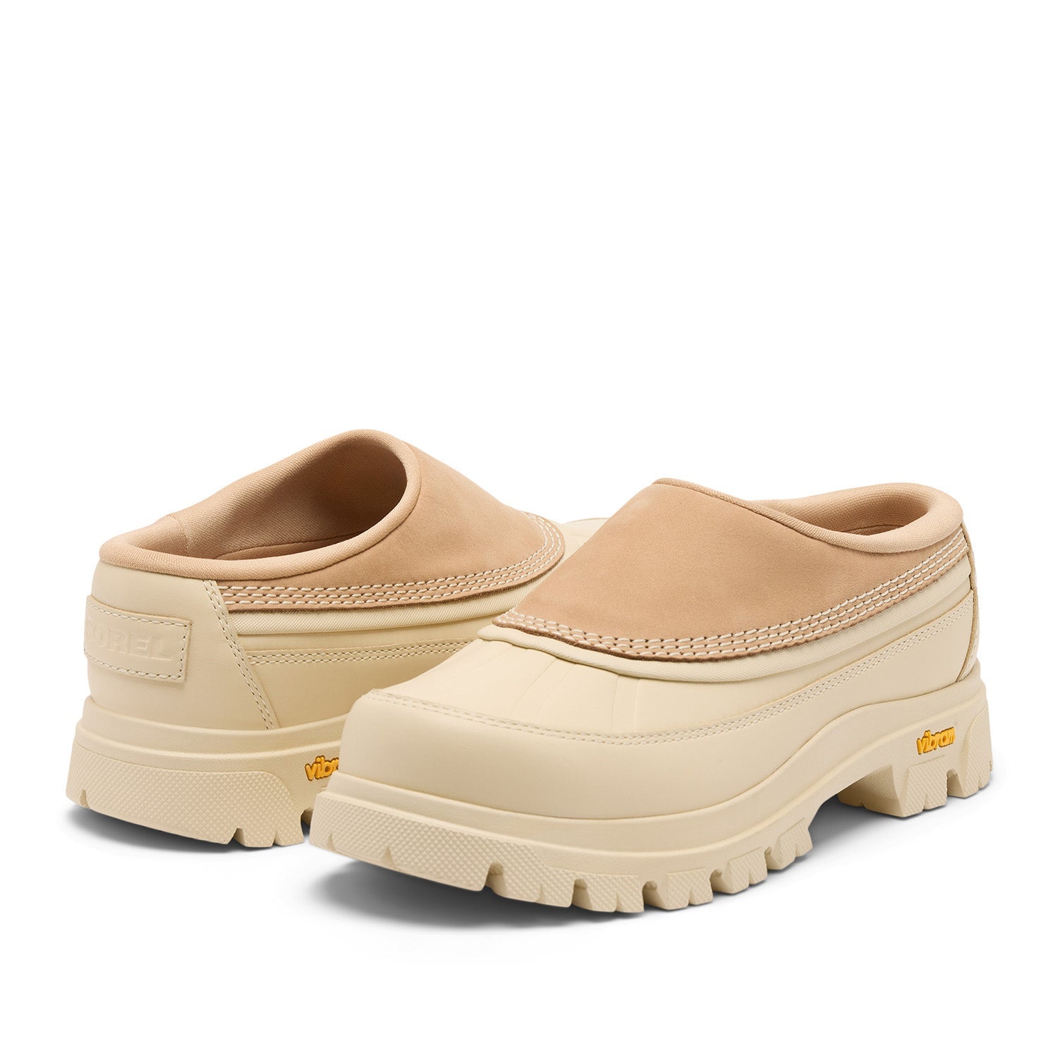 Sorel Women's Daystorm Clog in Canoe/Bleached Ceramic