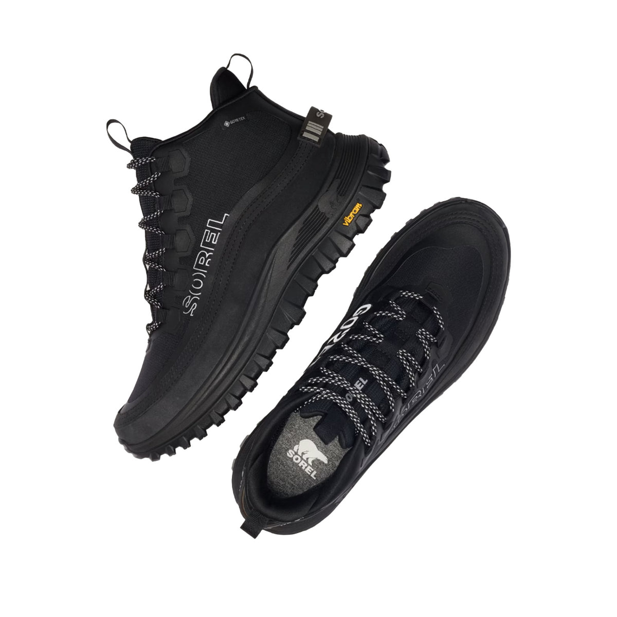 Sorel Men's Callsign Horizon Mid GTX in Black/Black