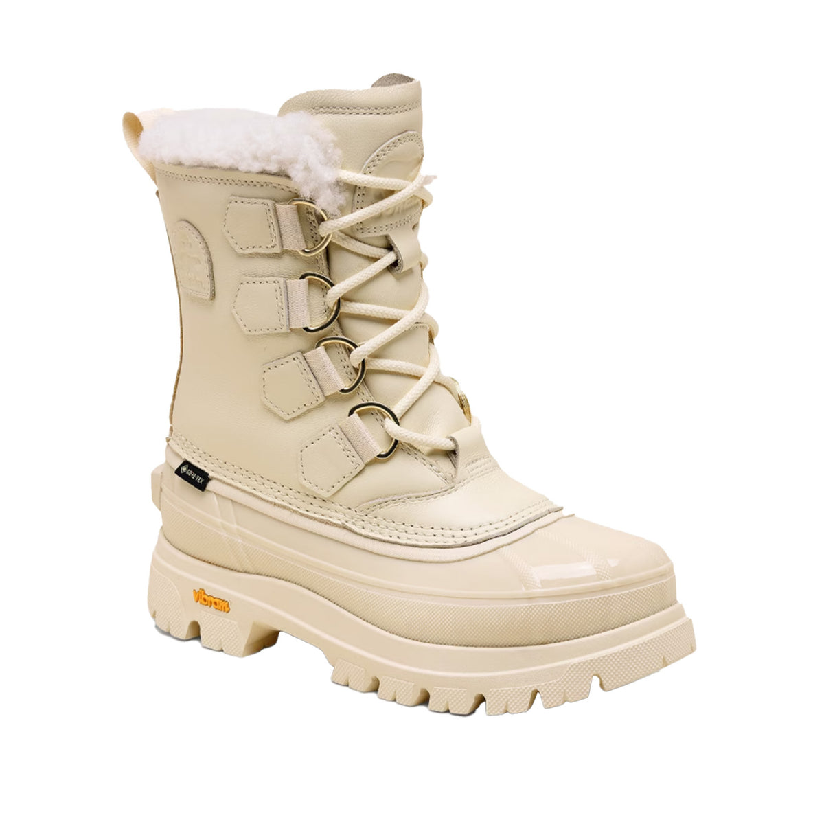 Sorel Women's Caribou Horizon GTX in Honey White/Honey White