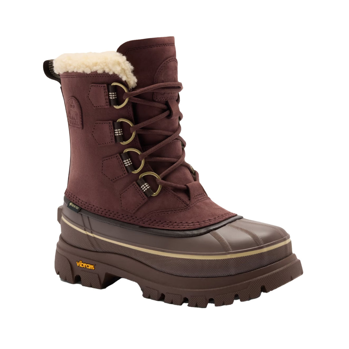 Sorel Women's Caribou Horizon GTX in Red Lodge/Tobacco