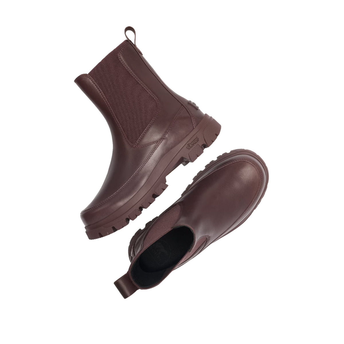 Sorel Women's Daystorm Chelsea WP in Red Lodge/Black