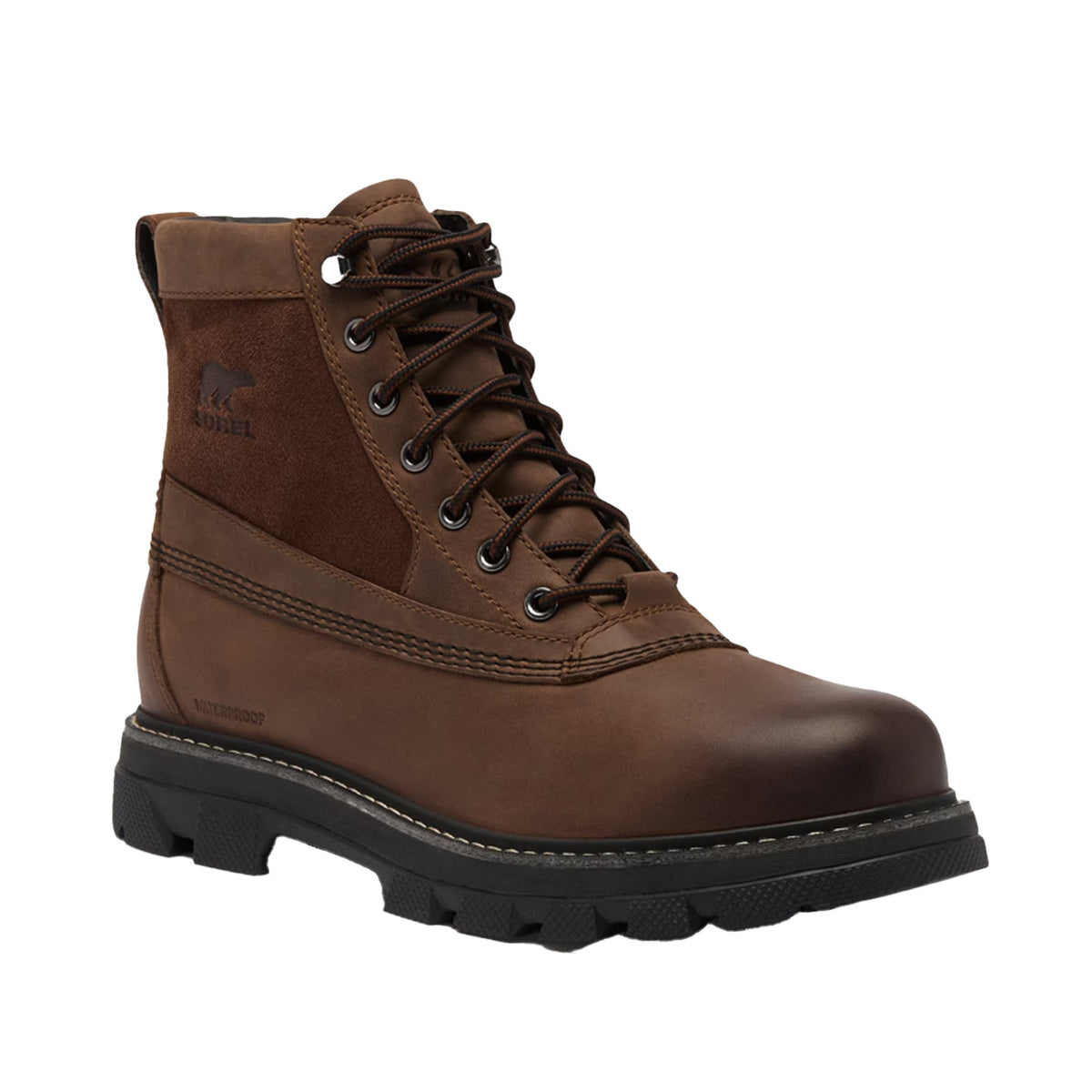 Sorel Men's Lark-47 WP in Tobacco/Black