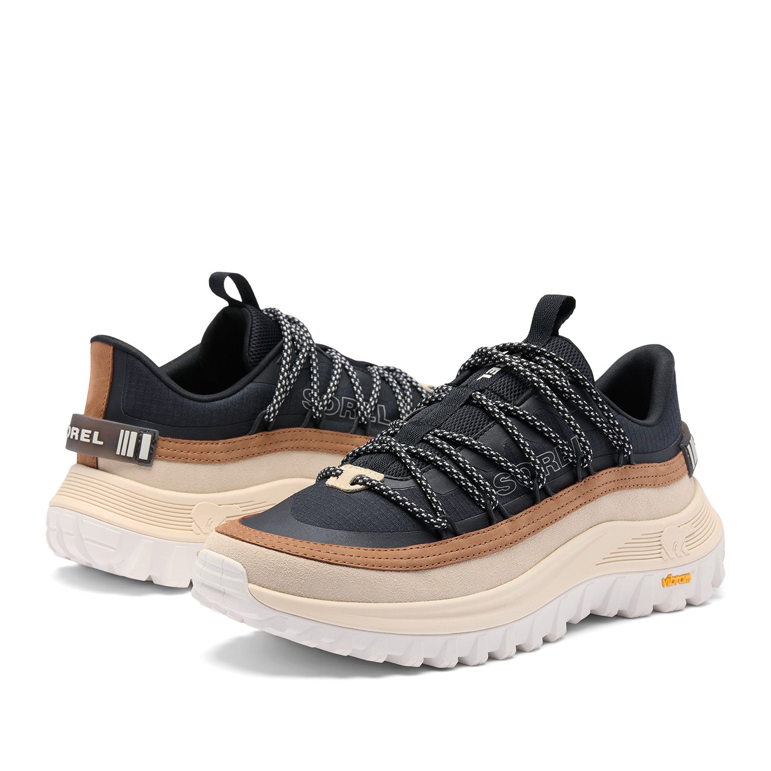 Sorel Men's Callsign Horizon Low in Black/Velvet Tan