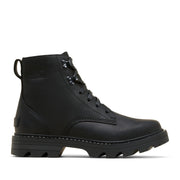 Sorel Women's Revel Road, Boot Lace Wp in Black/Black