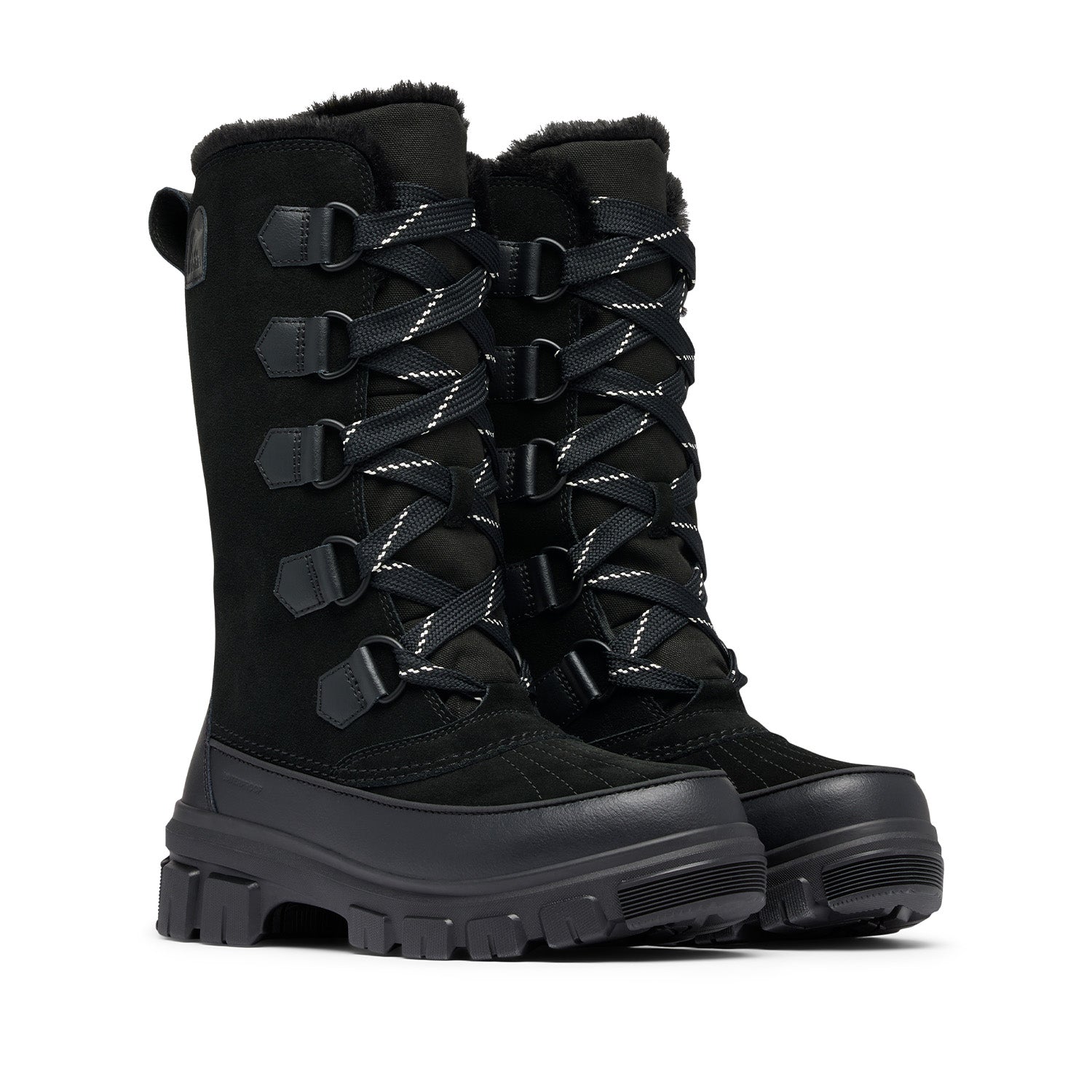 Sorel Women's Tivoli V Tall Wp in Black/Natural