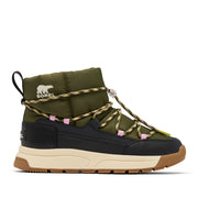 Sorel Women's Whitney Iii Slip-on Wp in Utility Green/Black