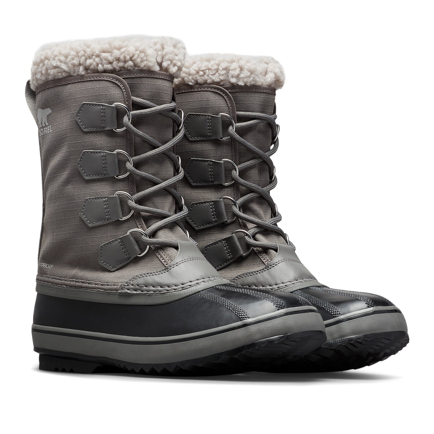 Sorel Men's 1964 Pac Nylon WP in Quarry Dove